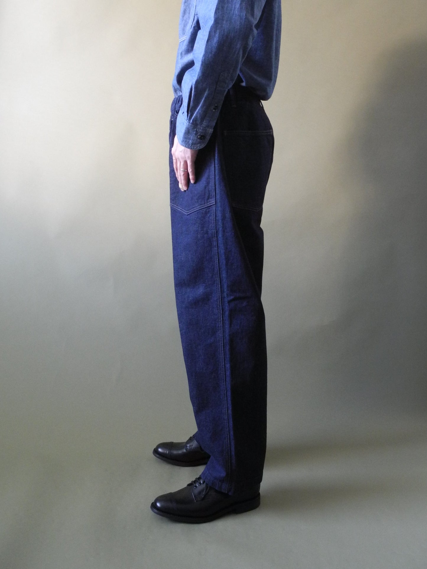 デニムPWイージーパンツ / Denim PW easy pants