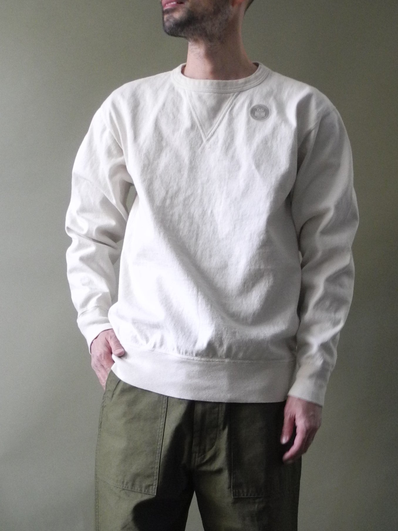 チューブクルーネックトレーナー/Crew neck Tube trainer