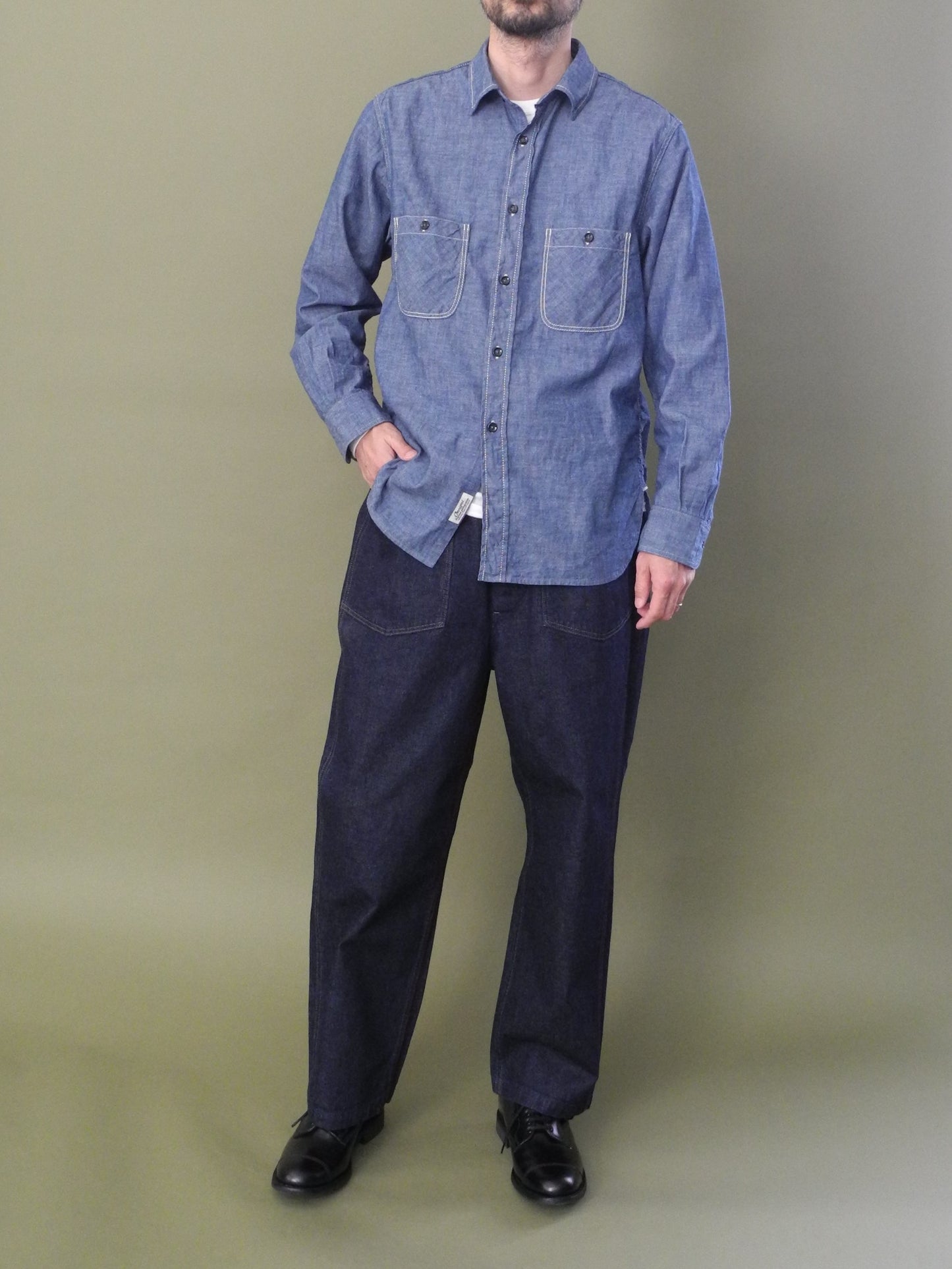 デニムPWイージーパンツ / Denim PW easy pants