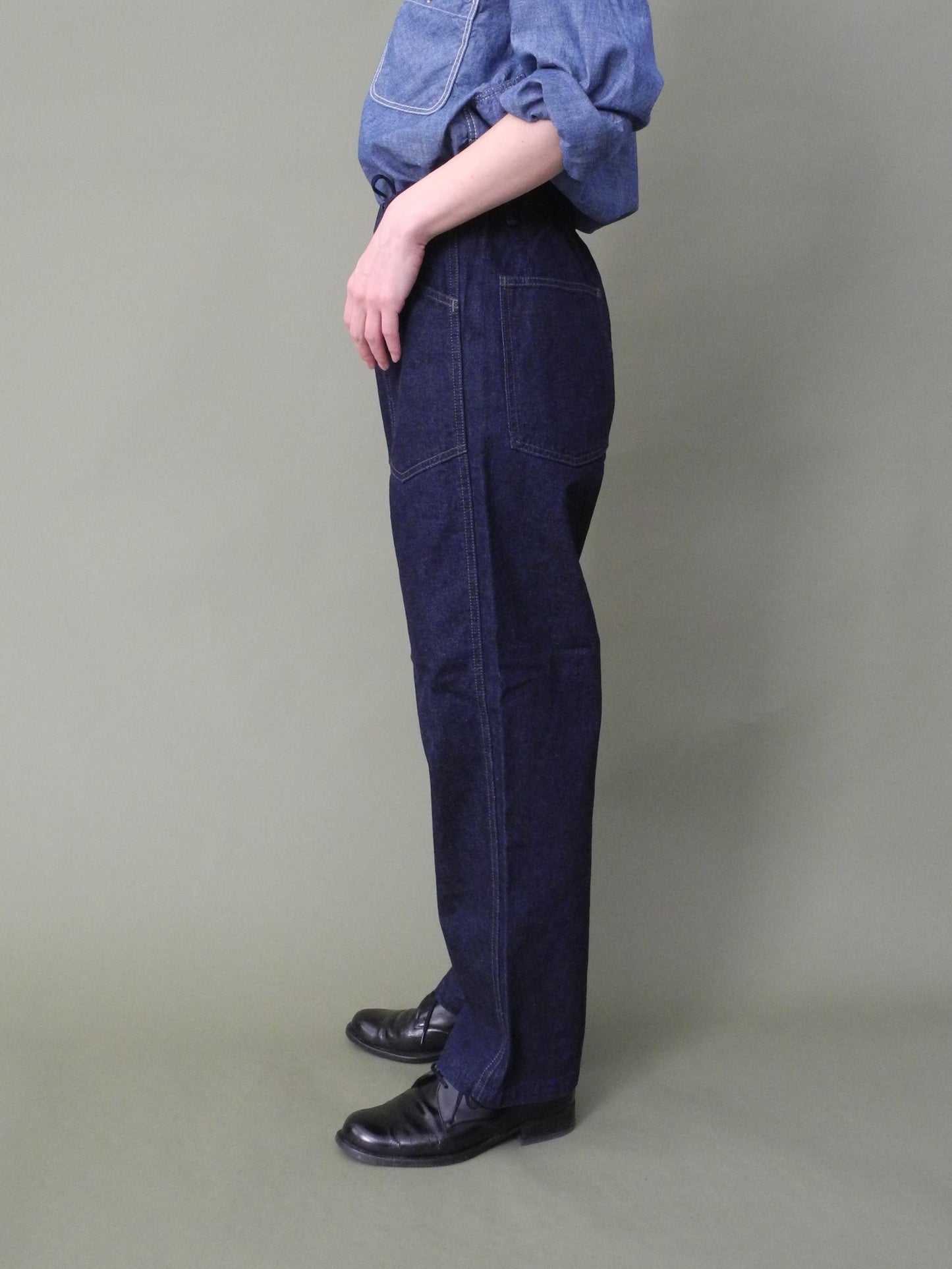 デニムPWイージーパンツ / Denim PW easy pants