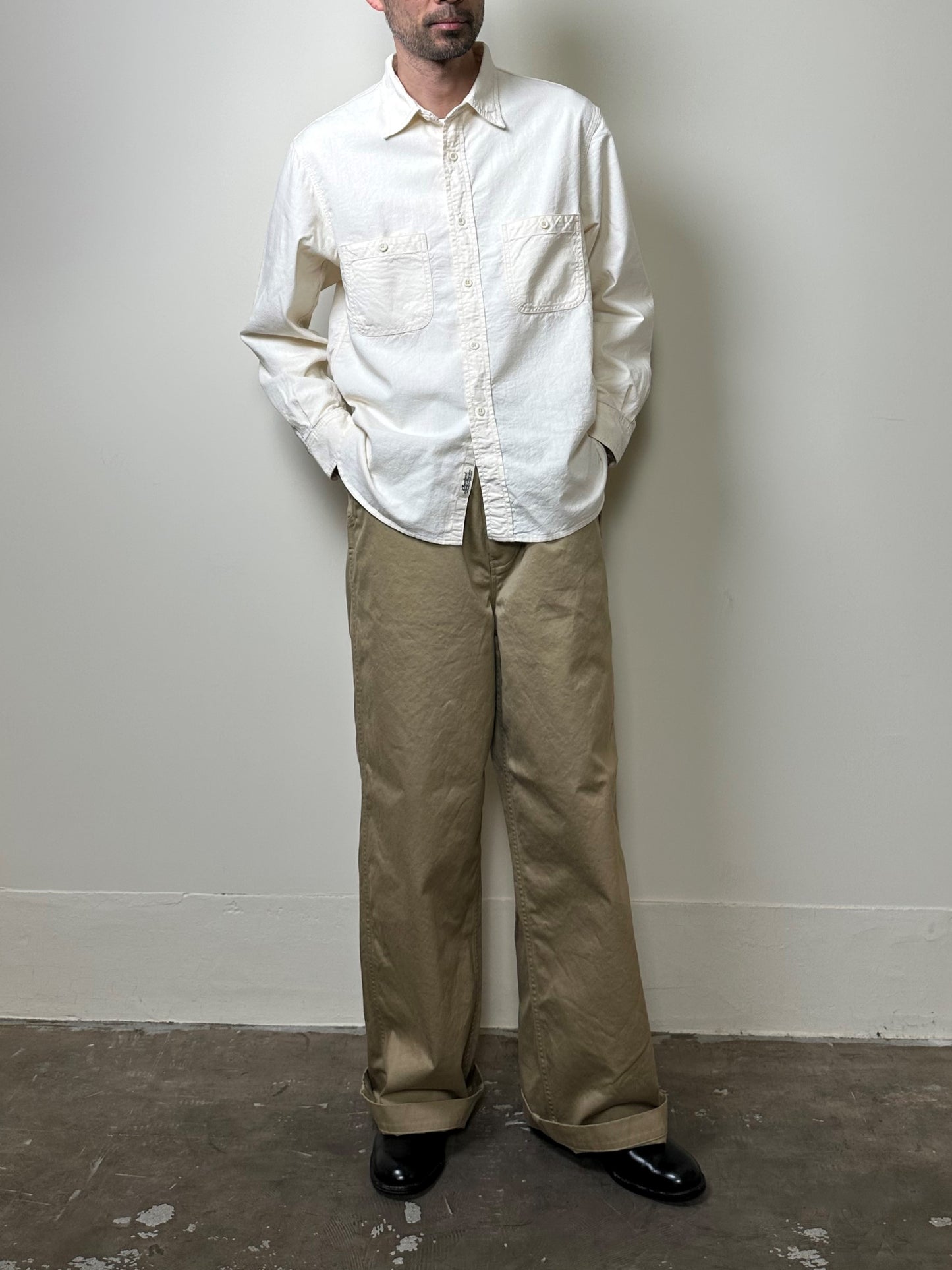 ルーズイージーチノトラウザー / Loose easy chino trousers