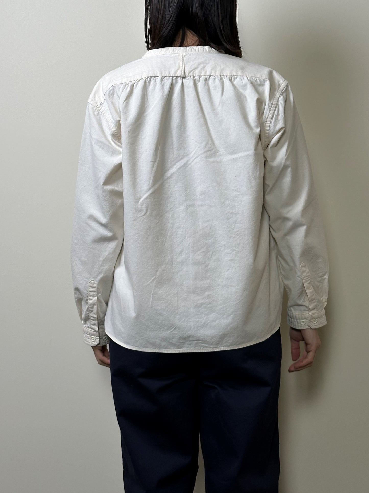 スタンドカラーシャツ / Stand collar shirt