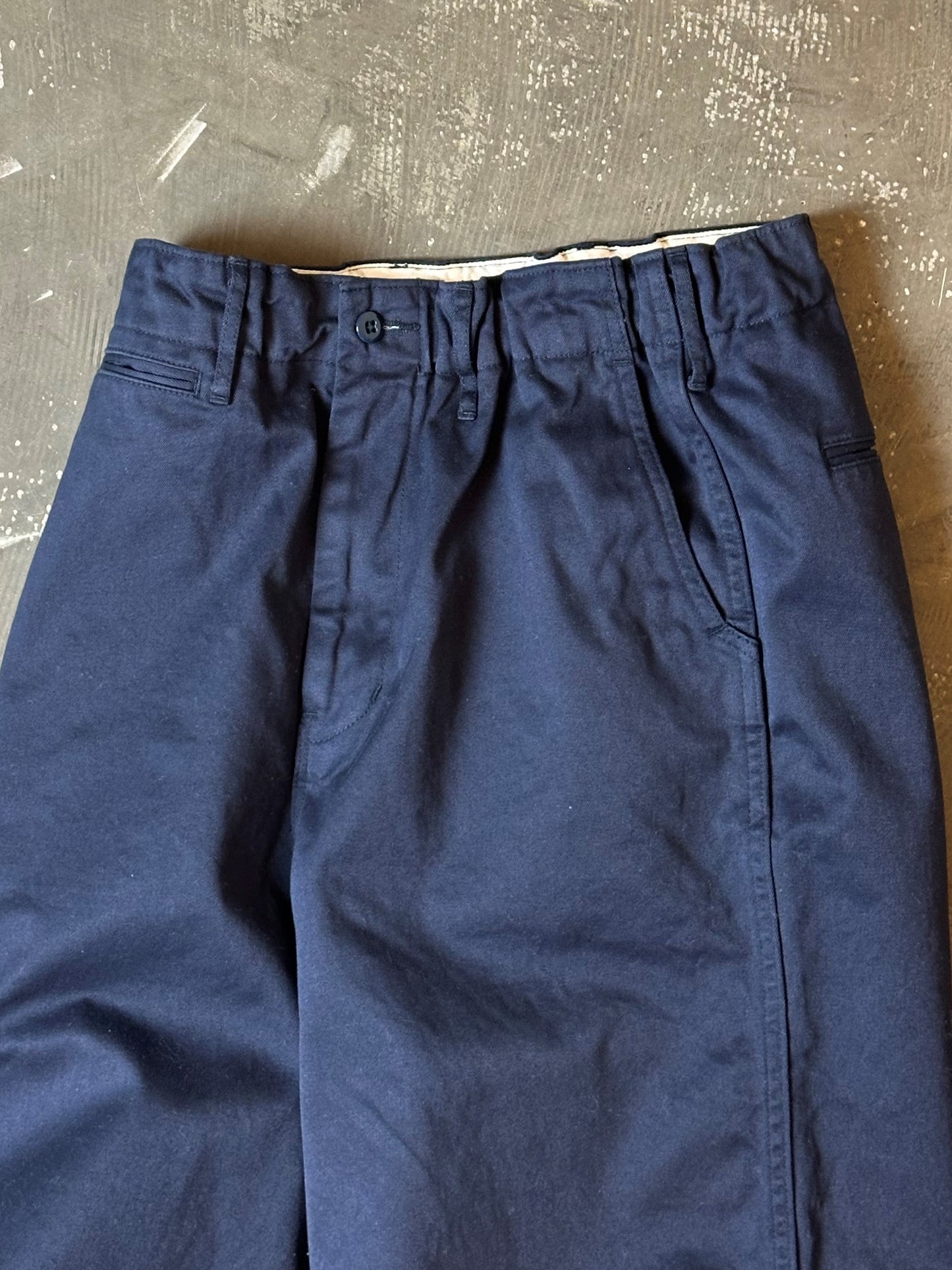 ルーズイージーチノトラウザー / Loose easy chino trousers