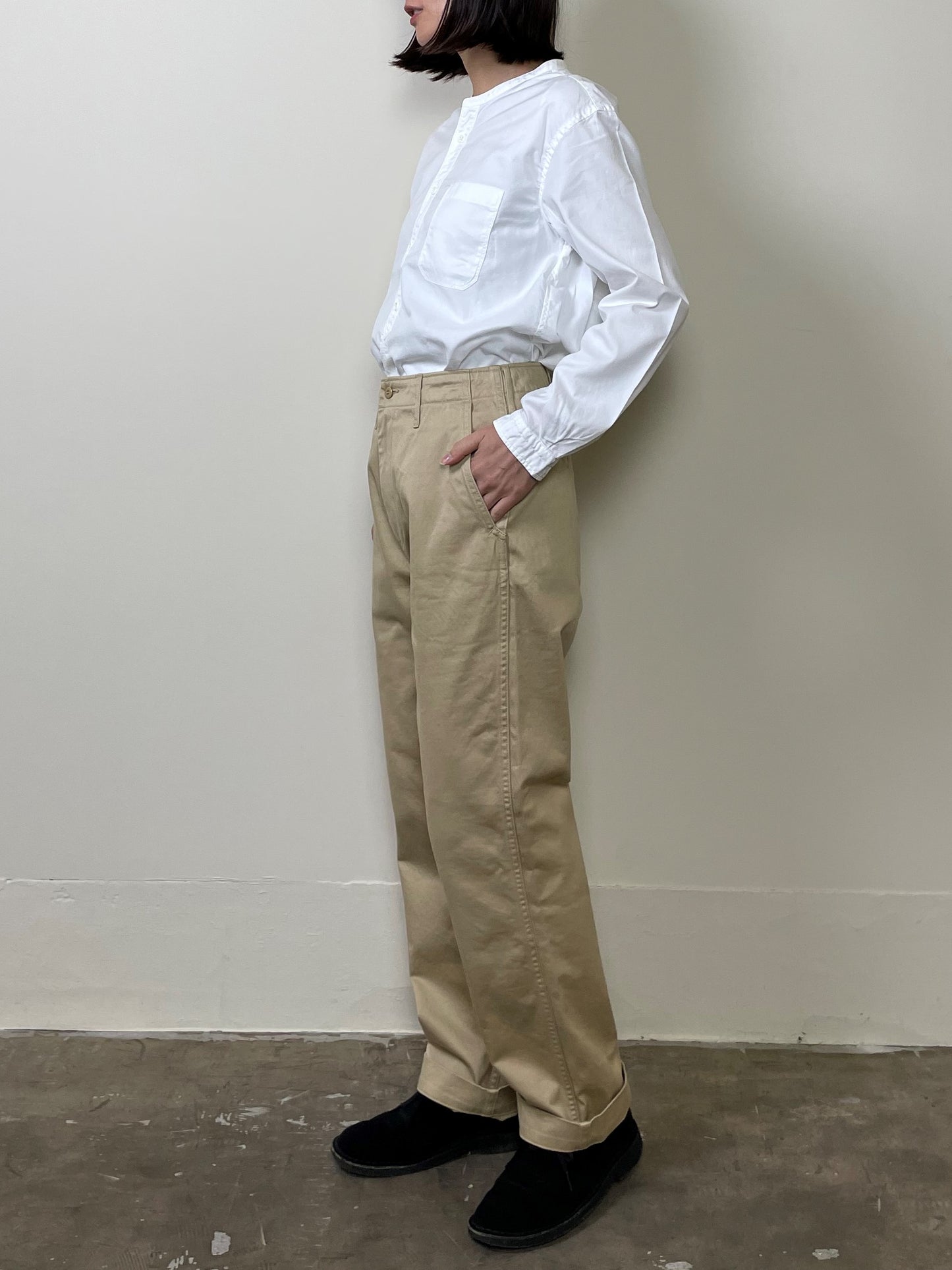 ボーイズUSカーキトラウザー / Boys US khaki trousers