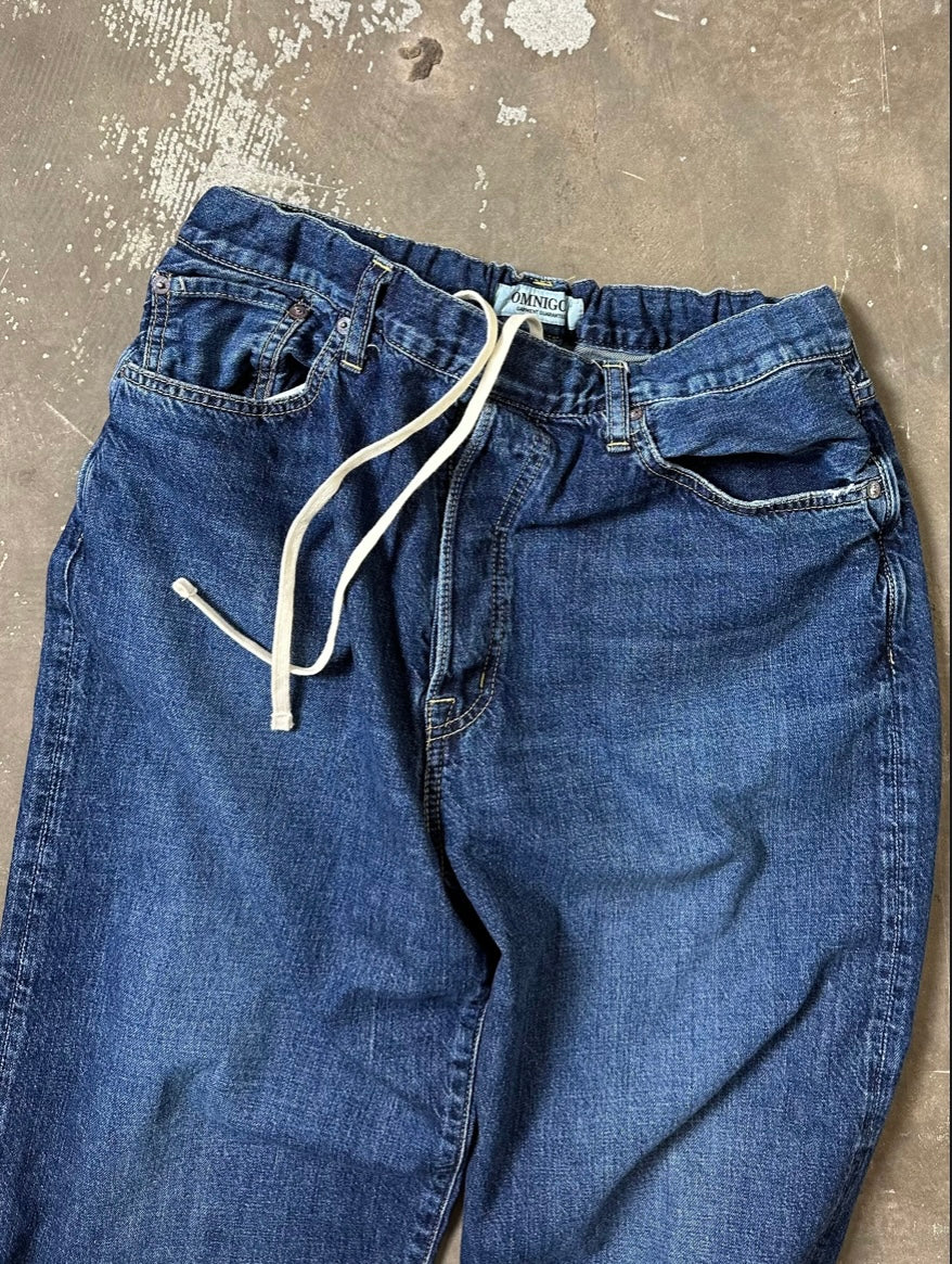 5P イージールーズジーンズ ユーズドウォッシュ / 5P easy loose jeans Used wash