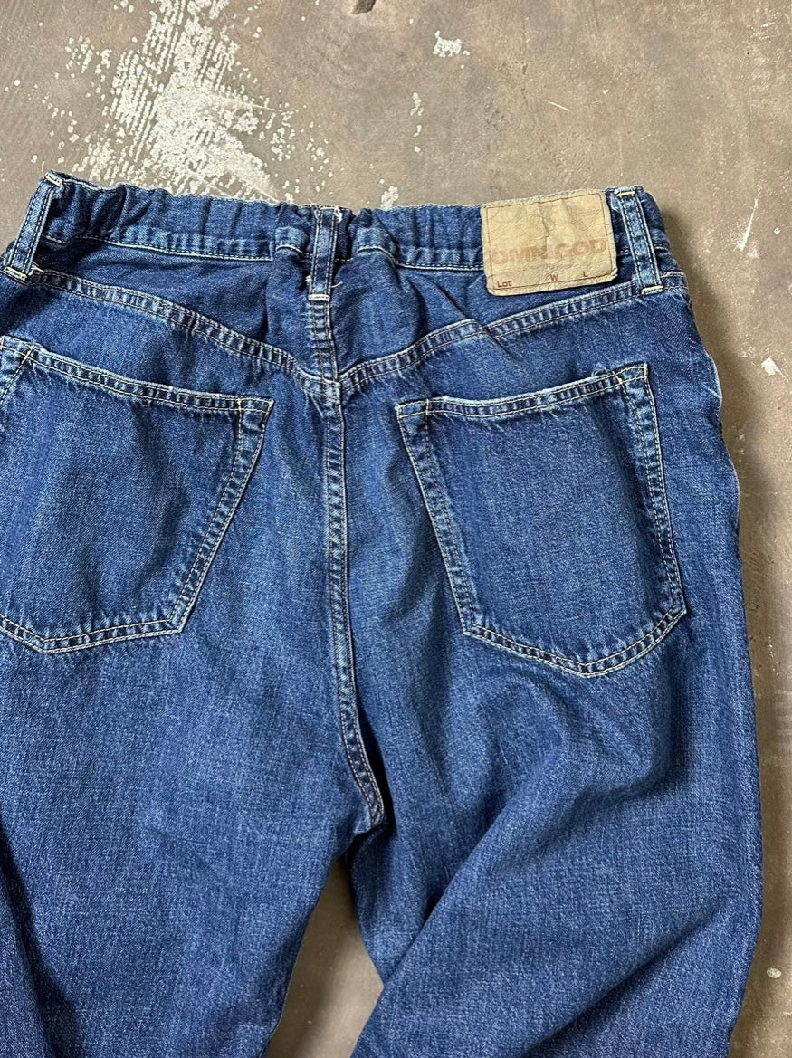 5P イージールーズジーンズ ユーズドウォッシュ / 5P easy loose jeans Used wash