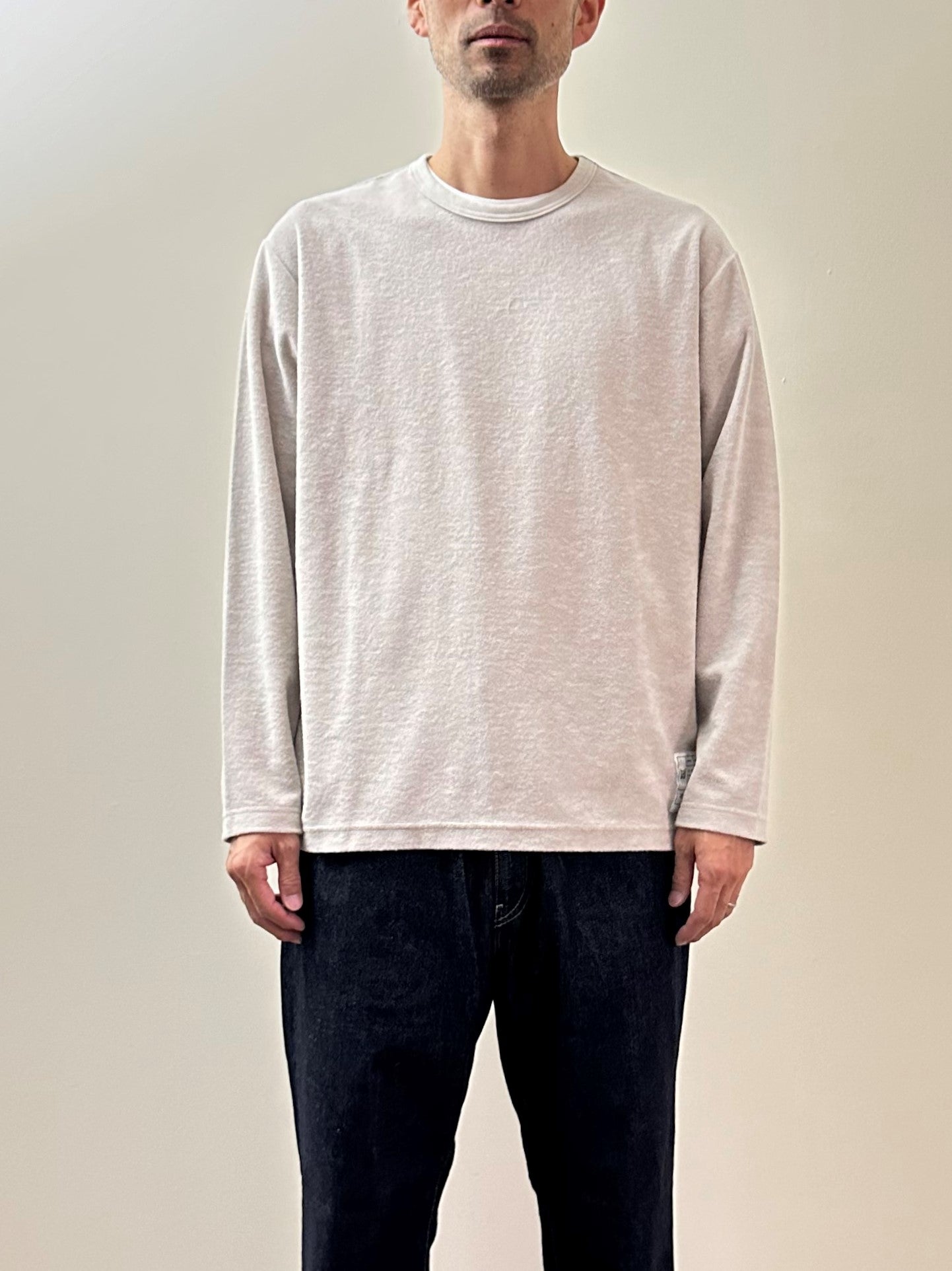 パイルクルーネックTシャツ / Pile Crew neck T-shirt