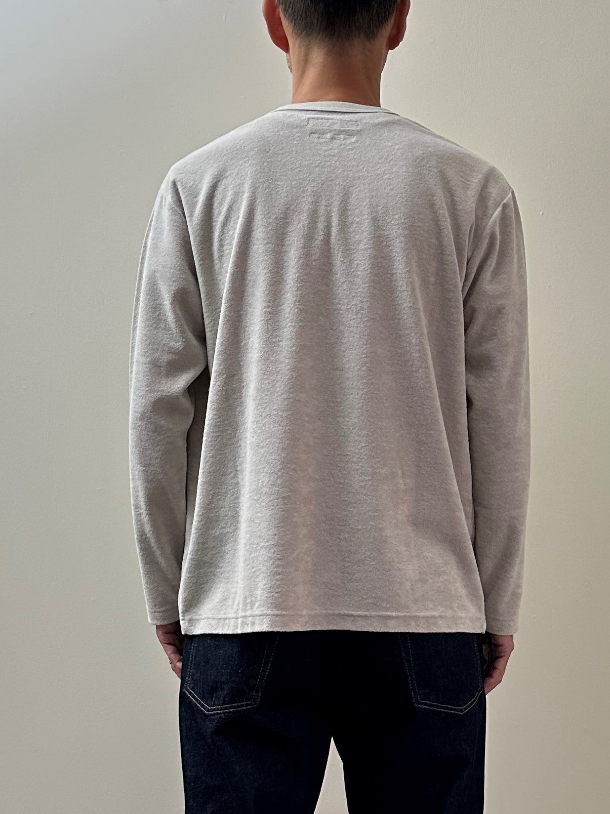 パイルクルーネックTシャツ / Pile Crew neck T-shirt