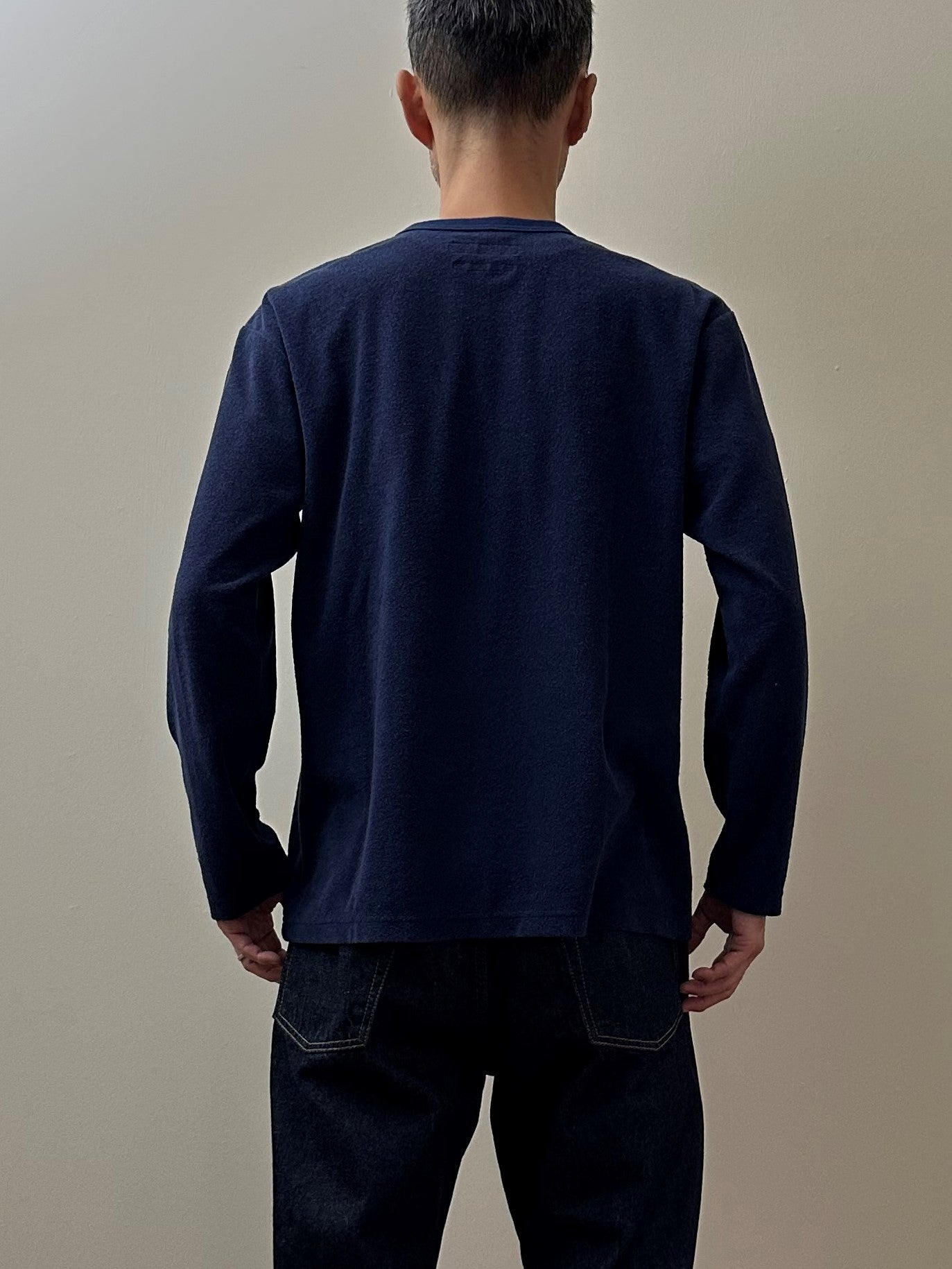パイルクルーネックTシャツ / Pile Crew neck T-shirt