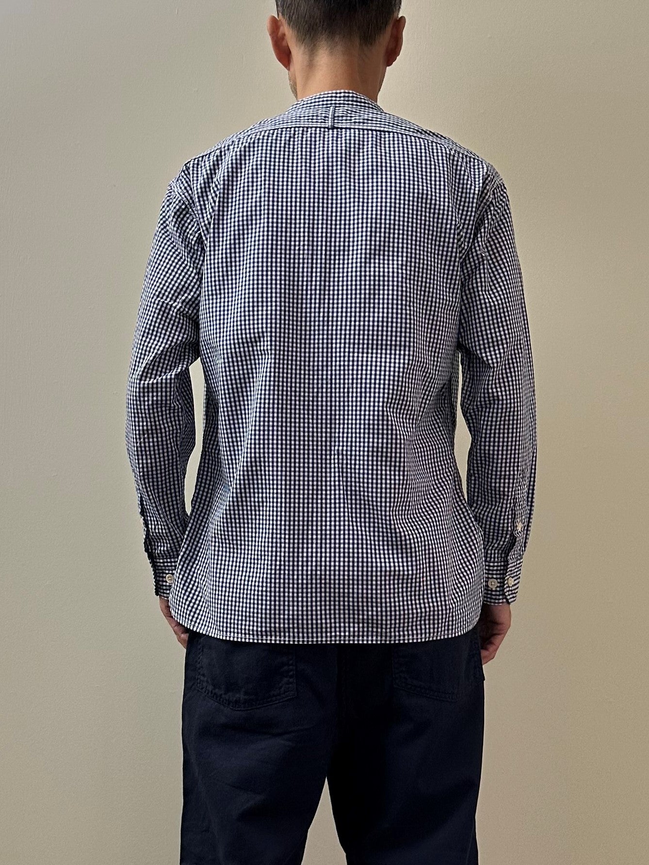 スタンドカラーワークシャツ / Stand collar work shirt