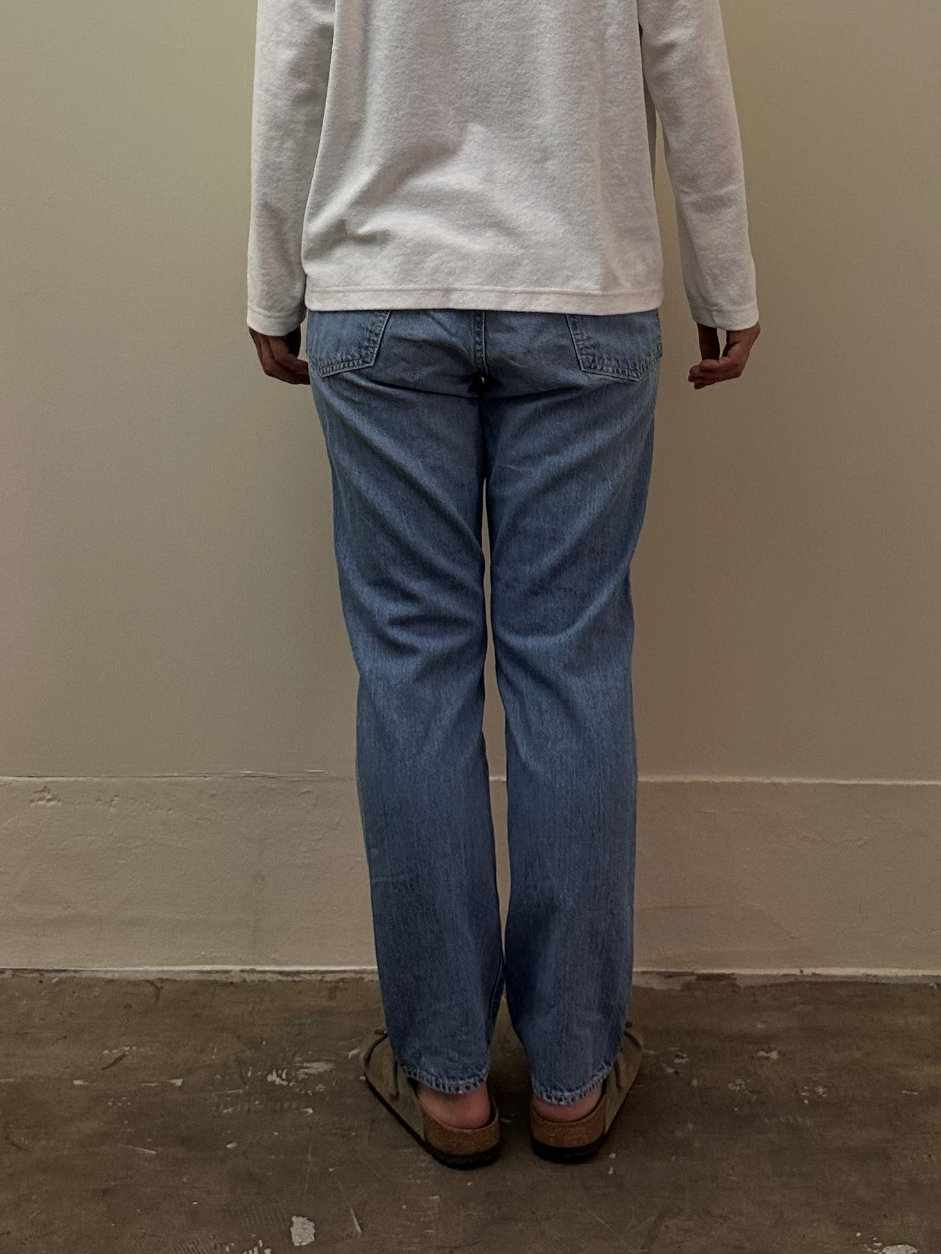 5P テーパードイージージーンズ / 5P tapered easy jeans