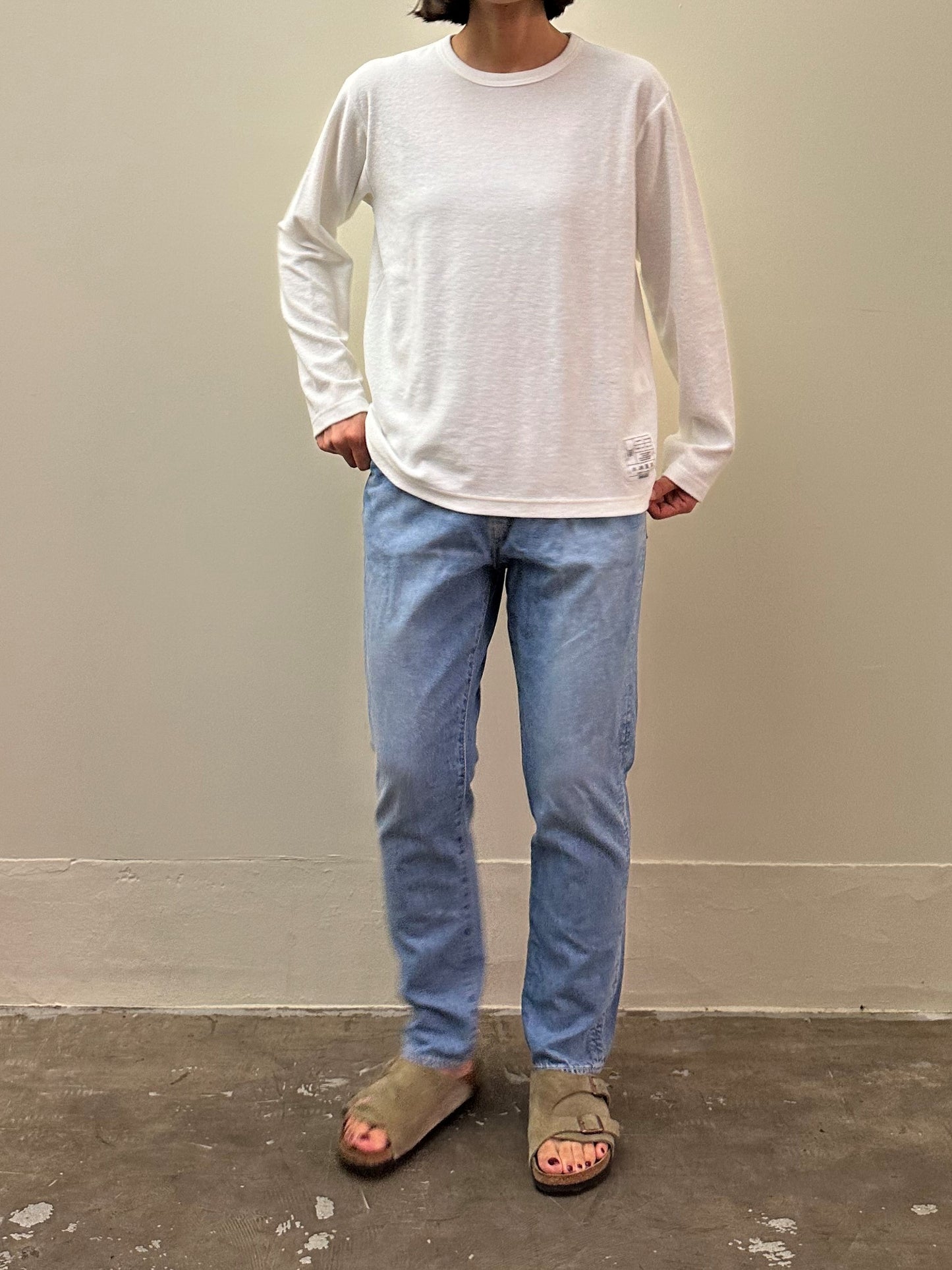5P テーパードイージージーンズ / 5P tapered easy jeans