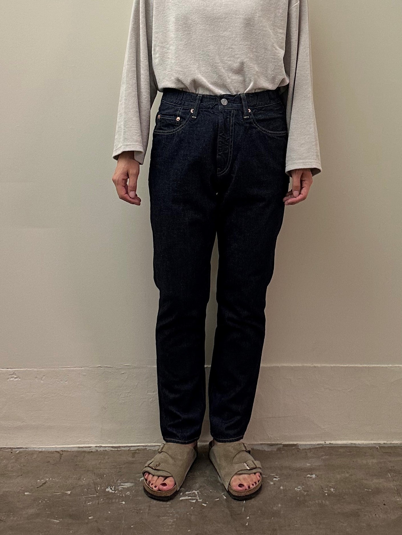 5P イージーテーパードジーンズ / 5P easy tapered jeans