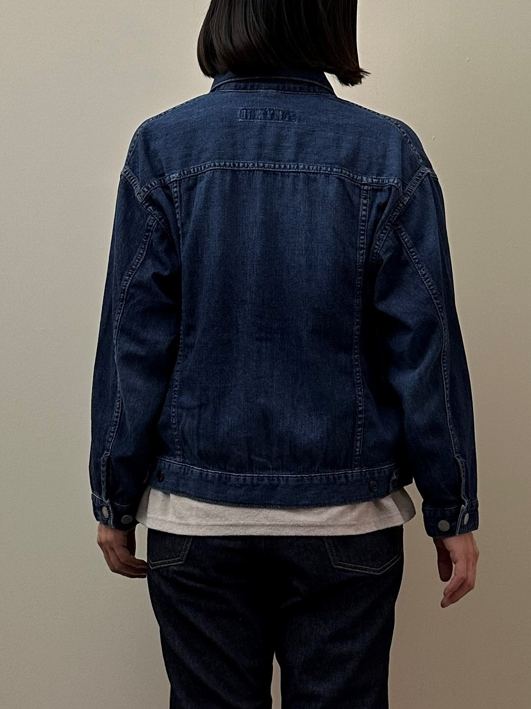 ショートワークジャケットユーズドウォッシュ / Short work jacket used wash