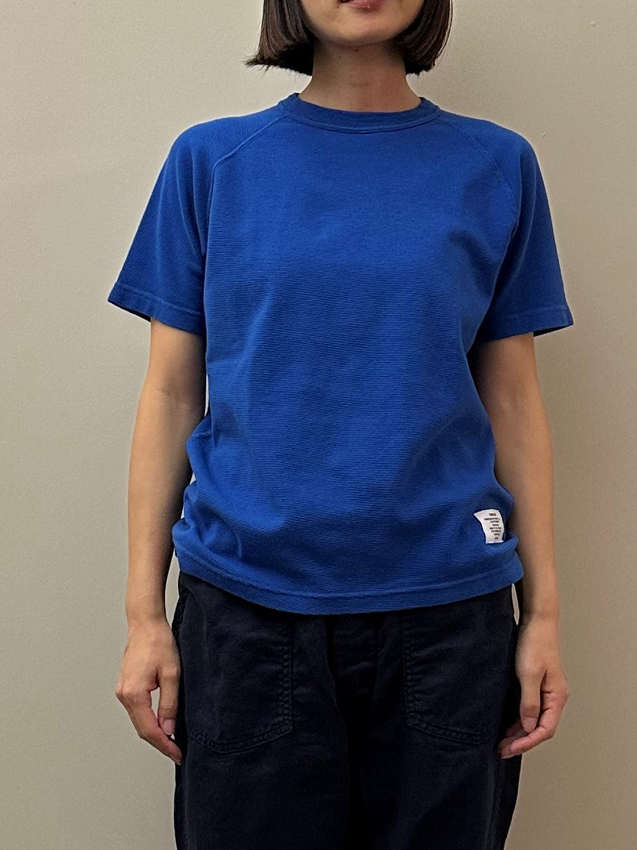 KL FRIES CREW NECK SS T-SHIRT / KL フライスクルーネックショートスリーブTシャツ