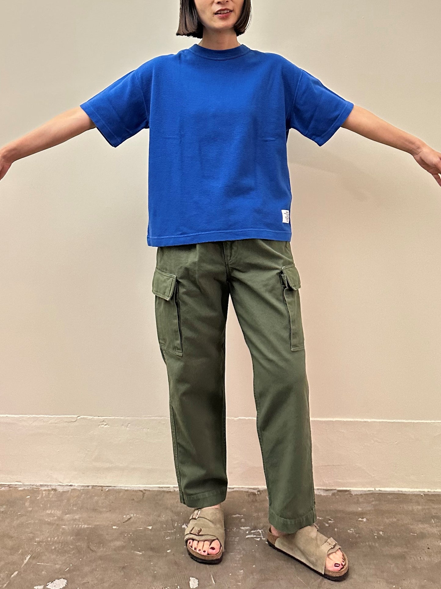 KL FRIES Wide T-SHIRT / KL フライスワイドTシャツ