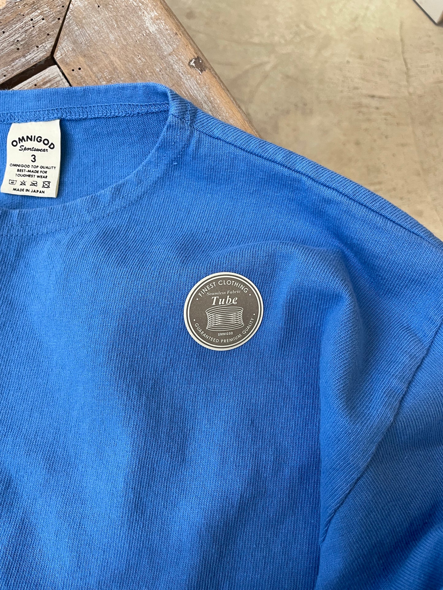 ボートネックチューブシャツ / Boat neck Tube shirt