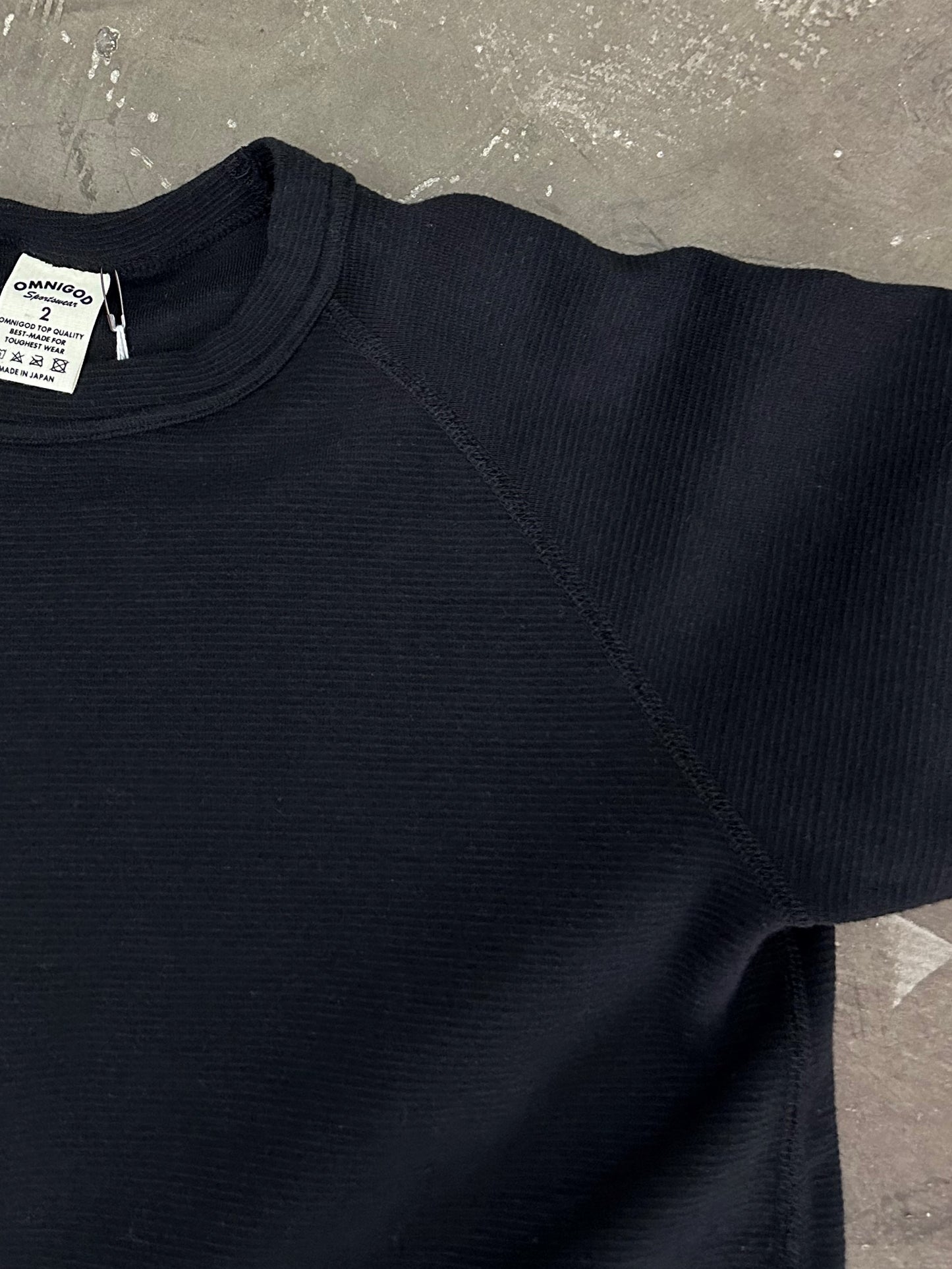 KL FRIES CREW NECK SS T-SHIRT / KL フライスクルーネックショートスリーブTシャツ