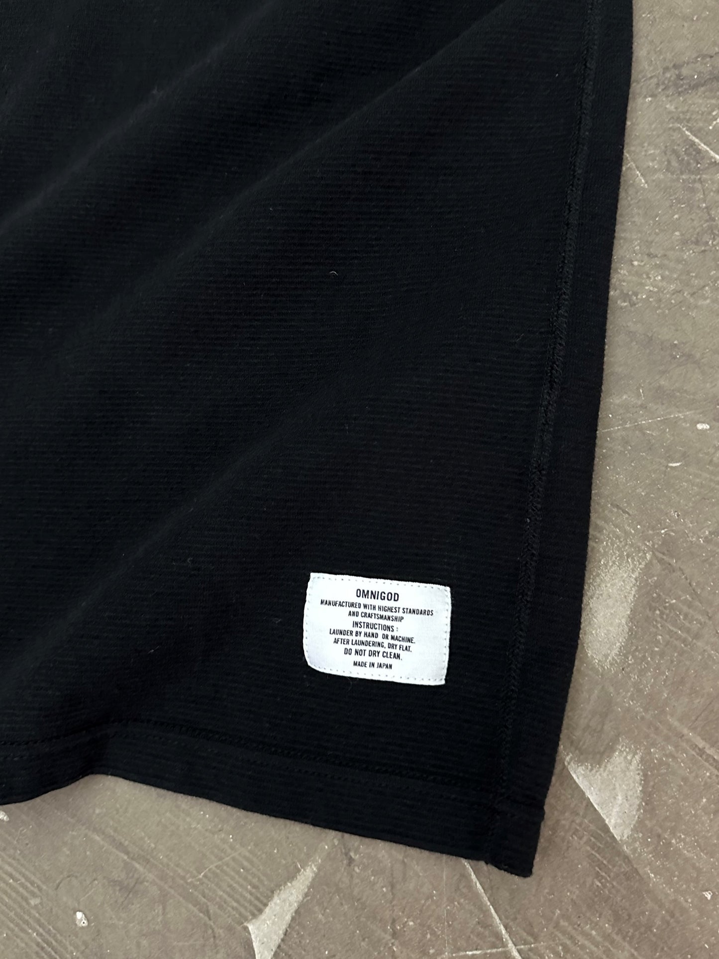 KL FRIES CREW NECK SS T-SHIRT / KL フライスクルーネックショートスリーブTシャツ