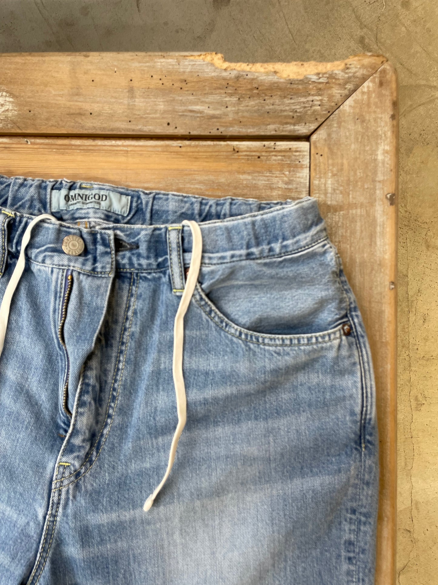 5P テーパードイージージーンズ / 5P tapered easy jeans