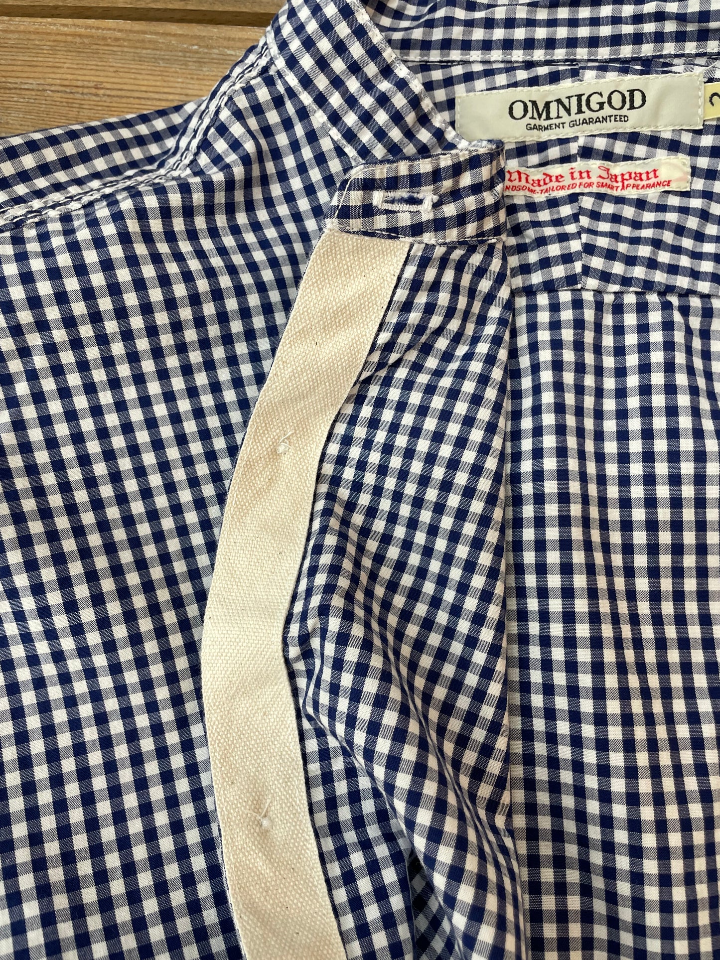 スタンドカラーワークシャツ / Stand collar work shirt