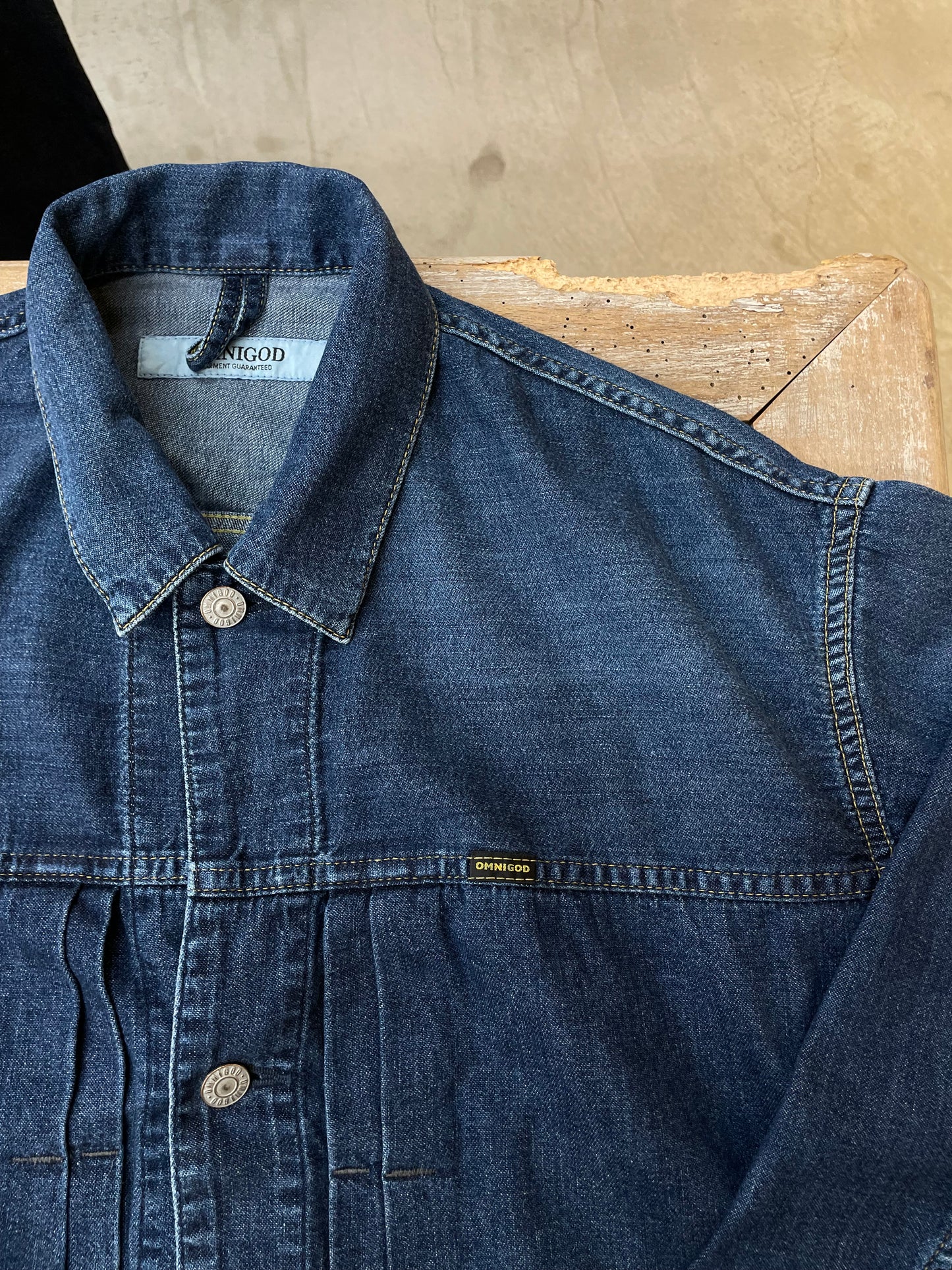 ショートワークジャケットユーズドウォッシュ / Short work jacket used wash