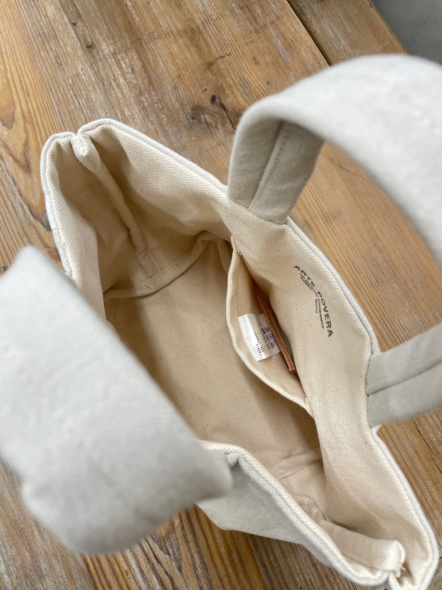 ARTEPOVERA ユーズドフランスシーツバック S / Used France Sheets Bag S