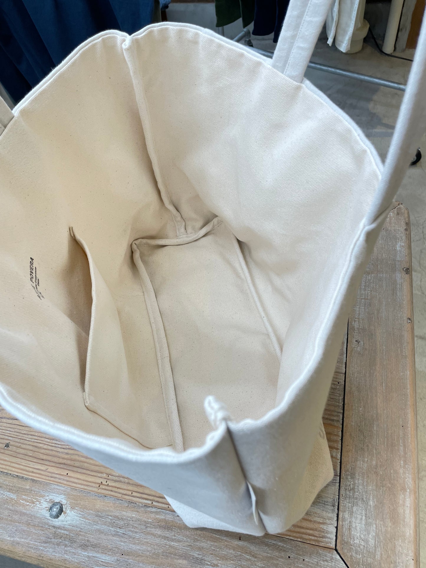 ARTEPOVERA ユーズドフランスシーツバック L / Used France Sheets Bag L