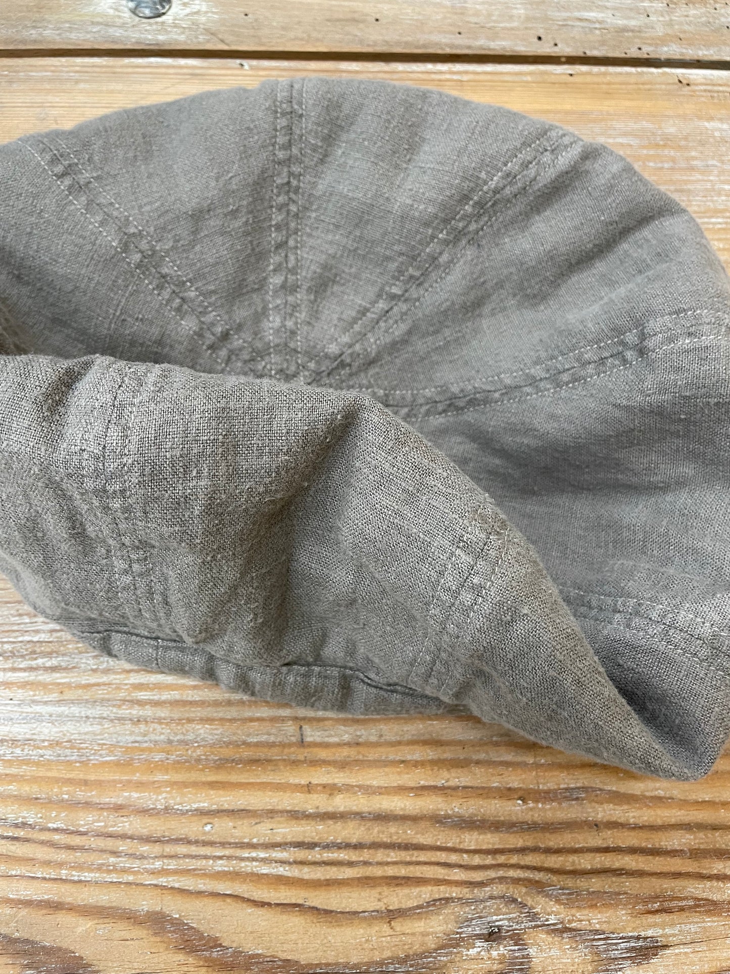 ARTEPOVERA リネン起毛製品染めベレー帽 / Linen garment dye beret