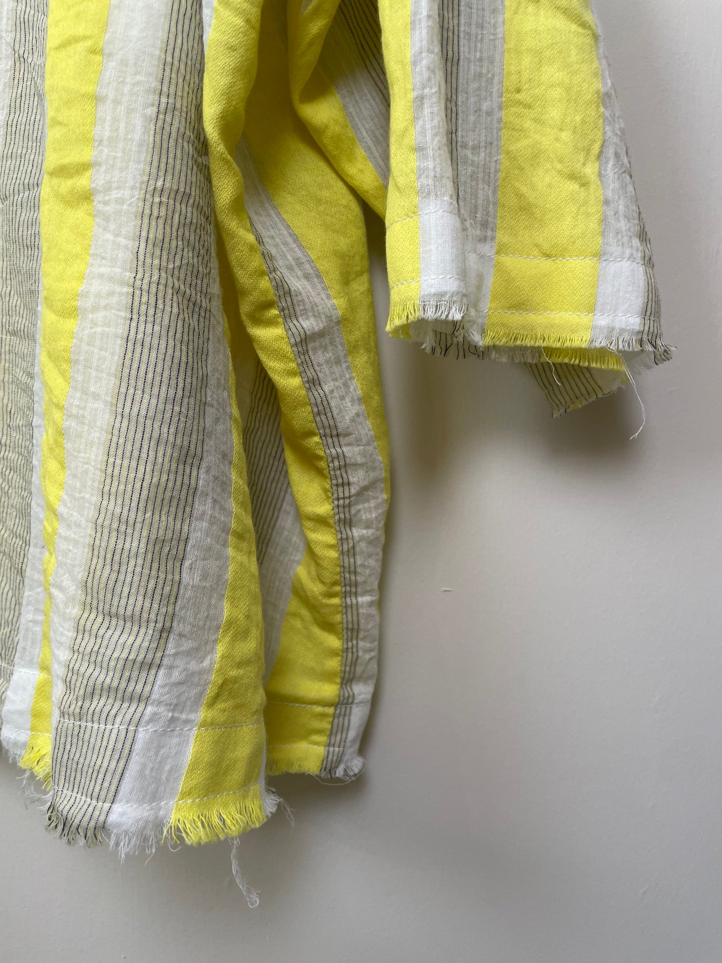 ARTEPOVERA インドコットンストライプカーデ / India cotton stripe cardigan
