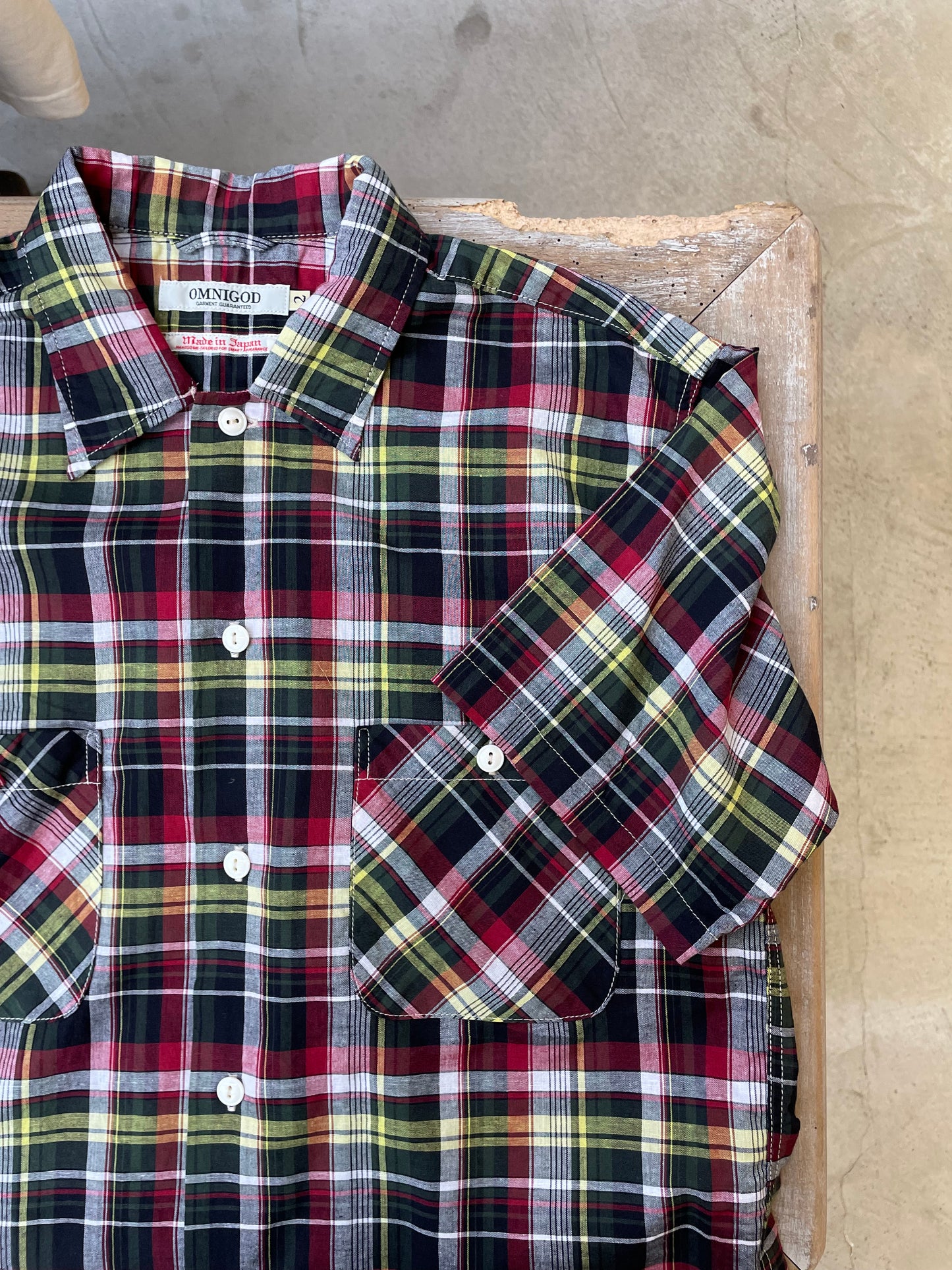 ショートスリーブボックスシャツ / Short sleeves Box shirt