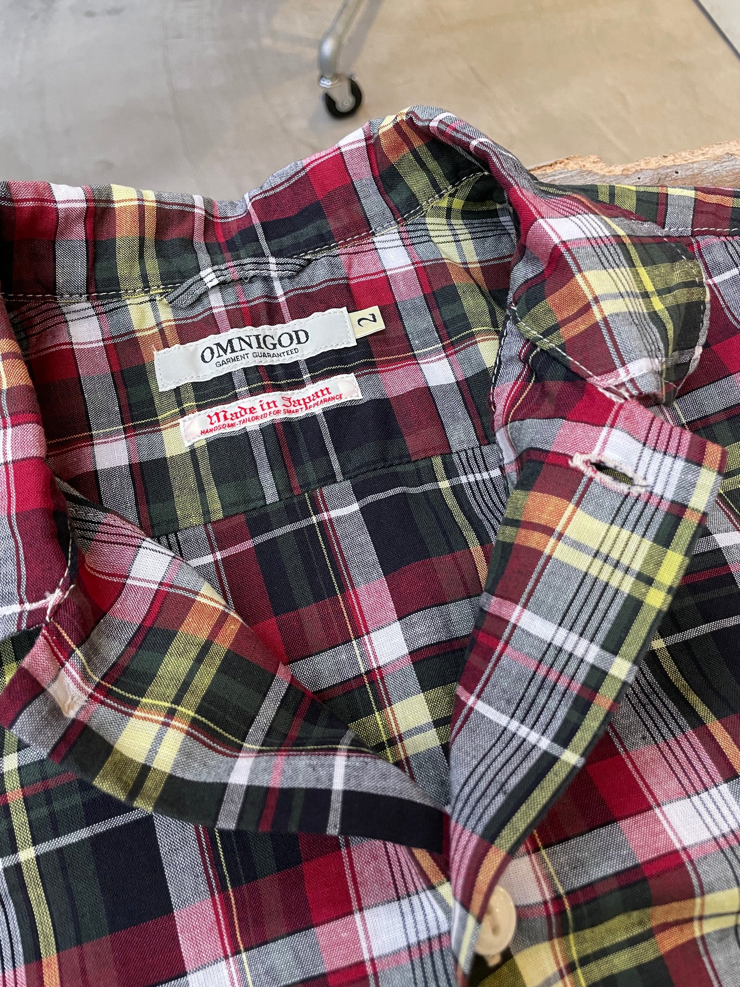 ショートスリーブボックスシャツ / Short sleeves Box shirt