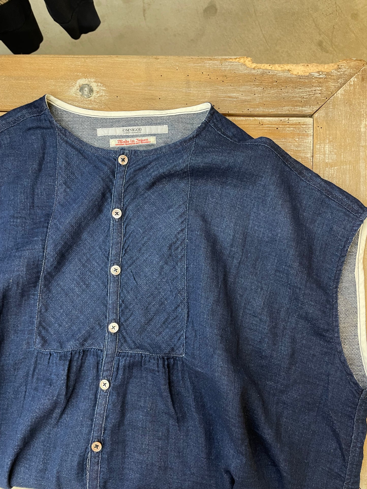 アトリエフレンチスリーブシャツ / Atlier french sleeves shirt