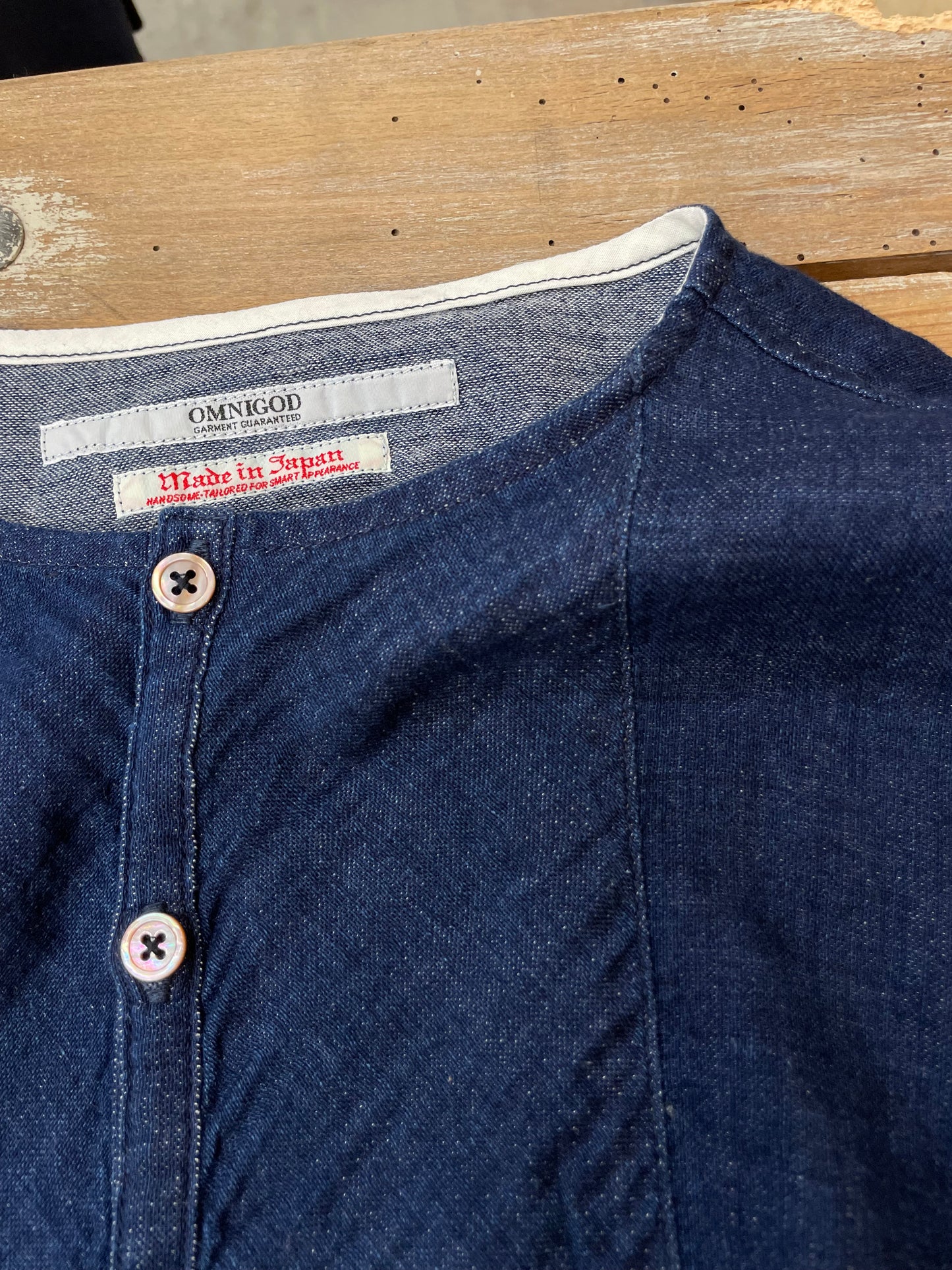 アトリエフレンチスリーブシャツ / Atlier french sleeves shirt