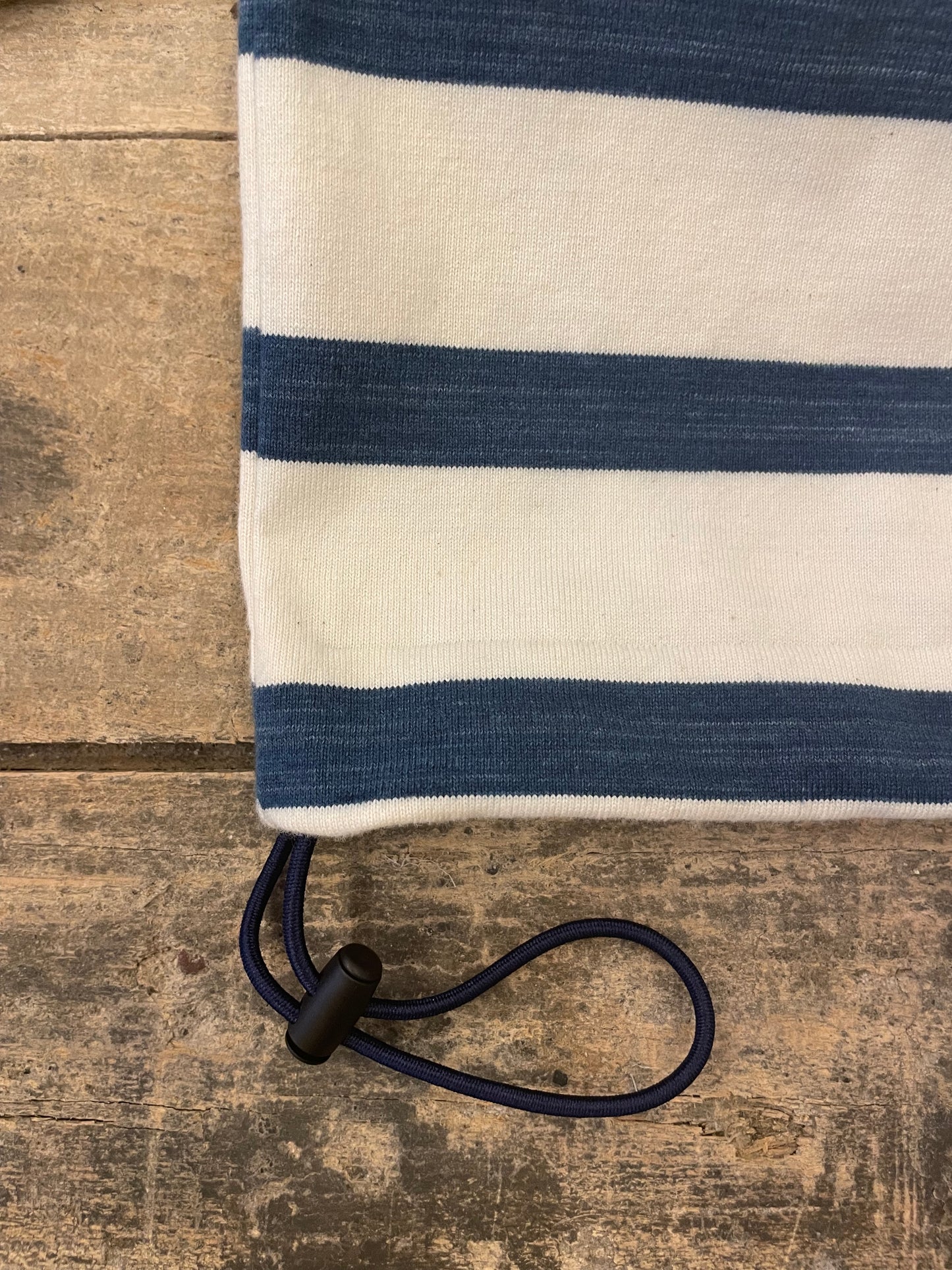 インディゴボーダーリラックスTシャツ / Indigo Border relax T-shirt