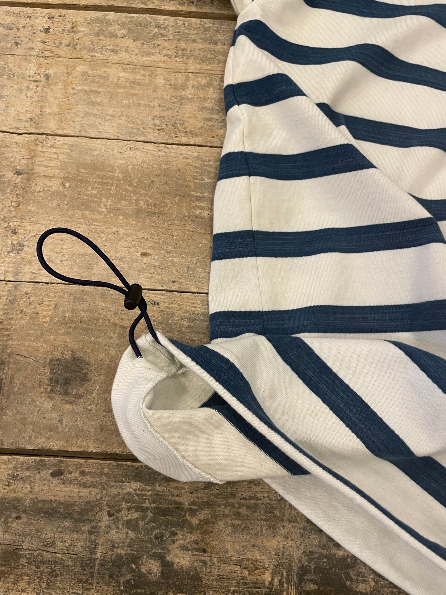 インディゴボーダーリラックスTシャツ / Indigo Border relax T-shirt