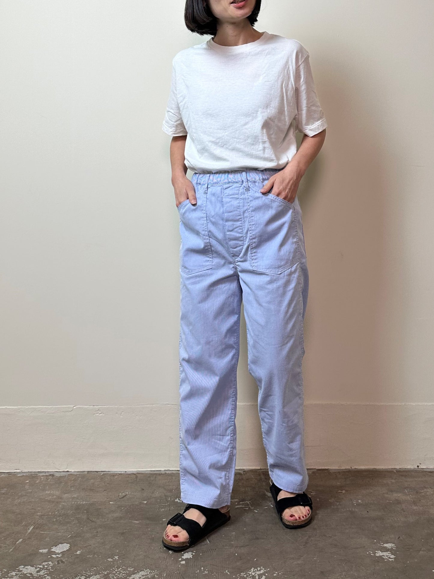 コードレーンPWイージーパンツ / Cord lane PW easy pants