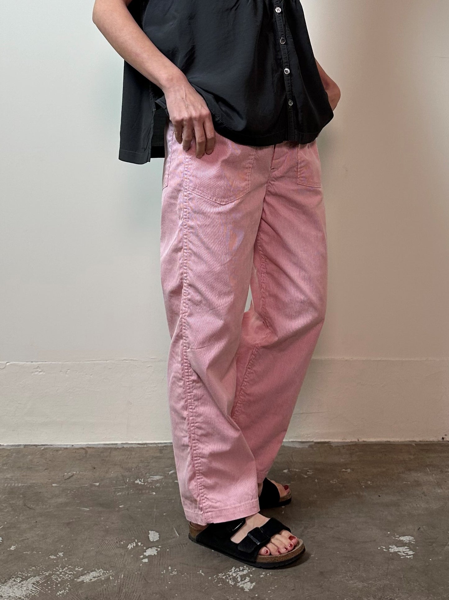 コードレーンPWイージーパンツ / Cord lane PW easy pants