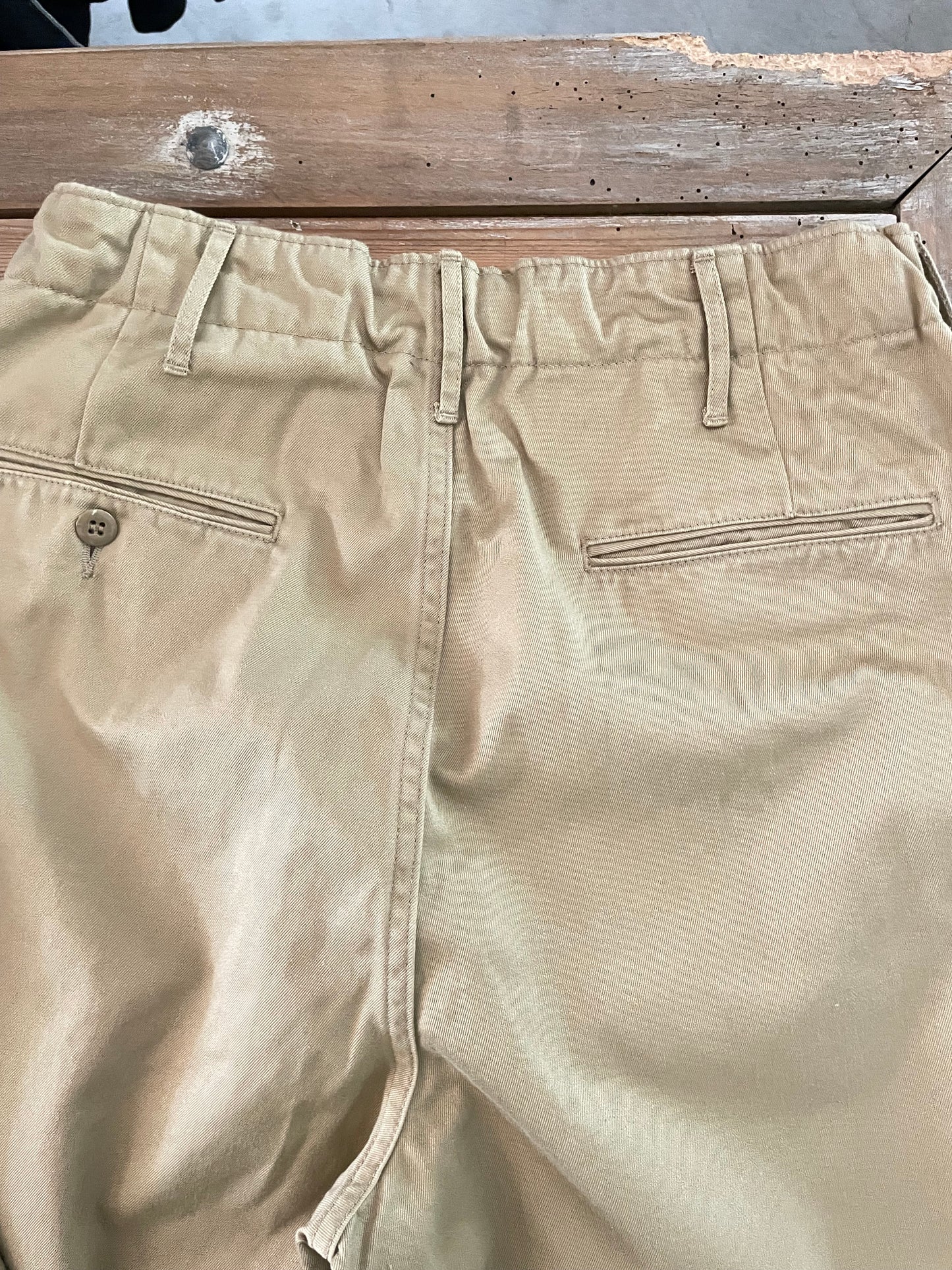 ルーズイージーチノトラウザー / Loose easy chino trousers