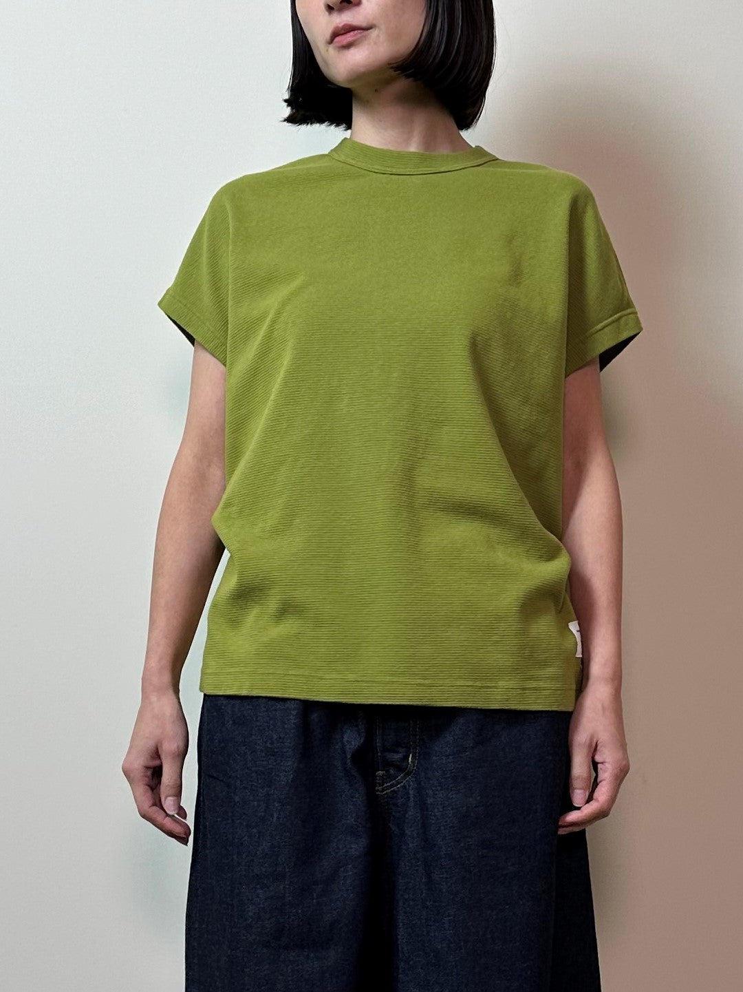 KL FRIES French sleeves T-SHIRT / KL フライスフレンチスリーブTシャツ