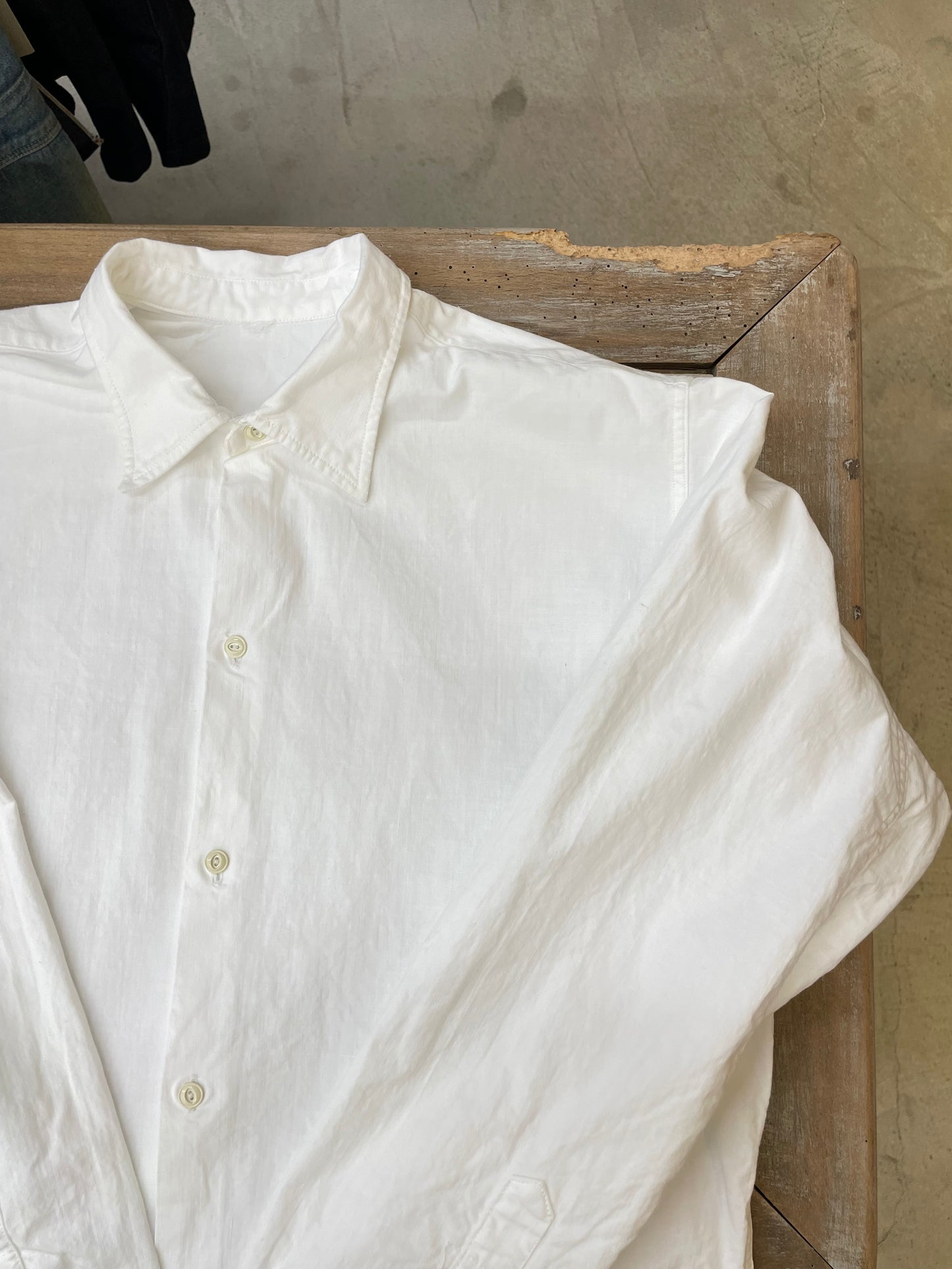 50'sフレンチアーミーワークシャツ/50's French army work shirt