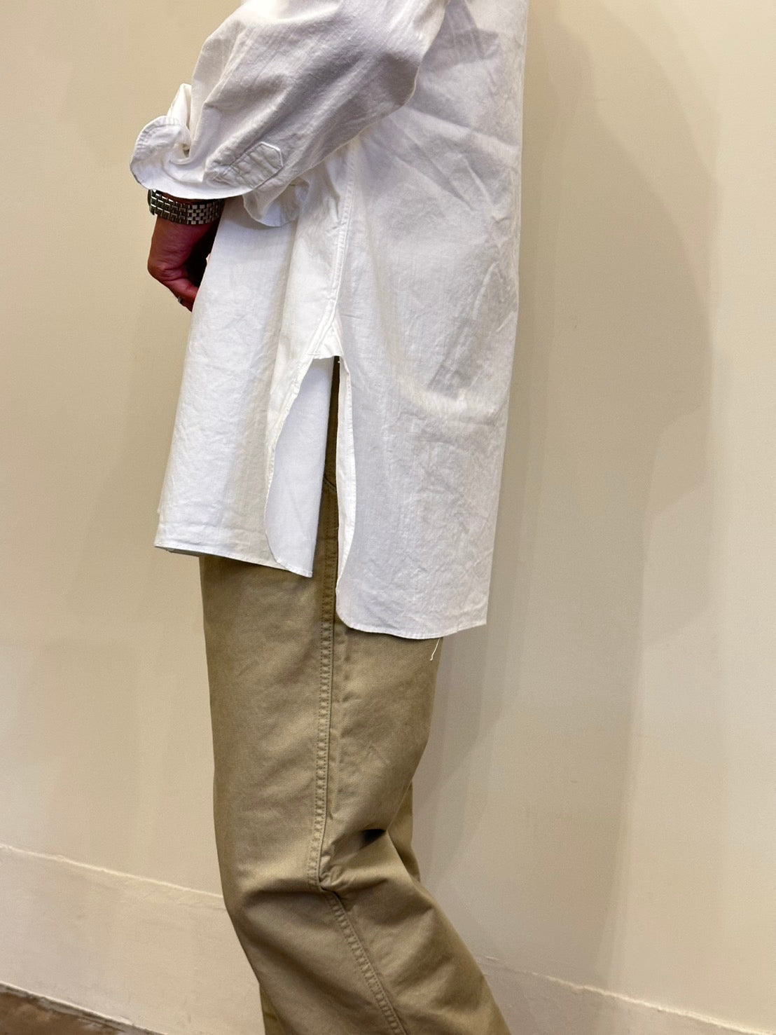 50'sフレンチアーミーワークシャツ/50's French army work shirt