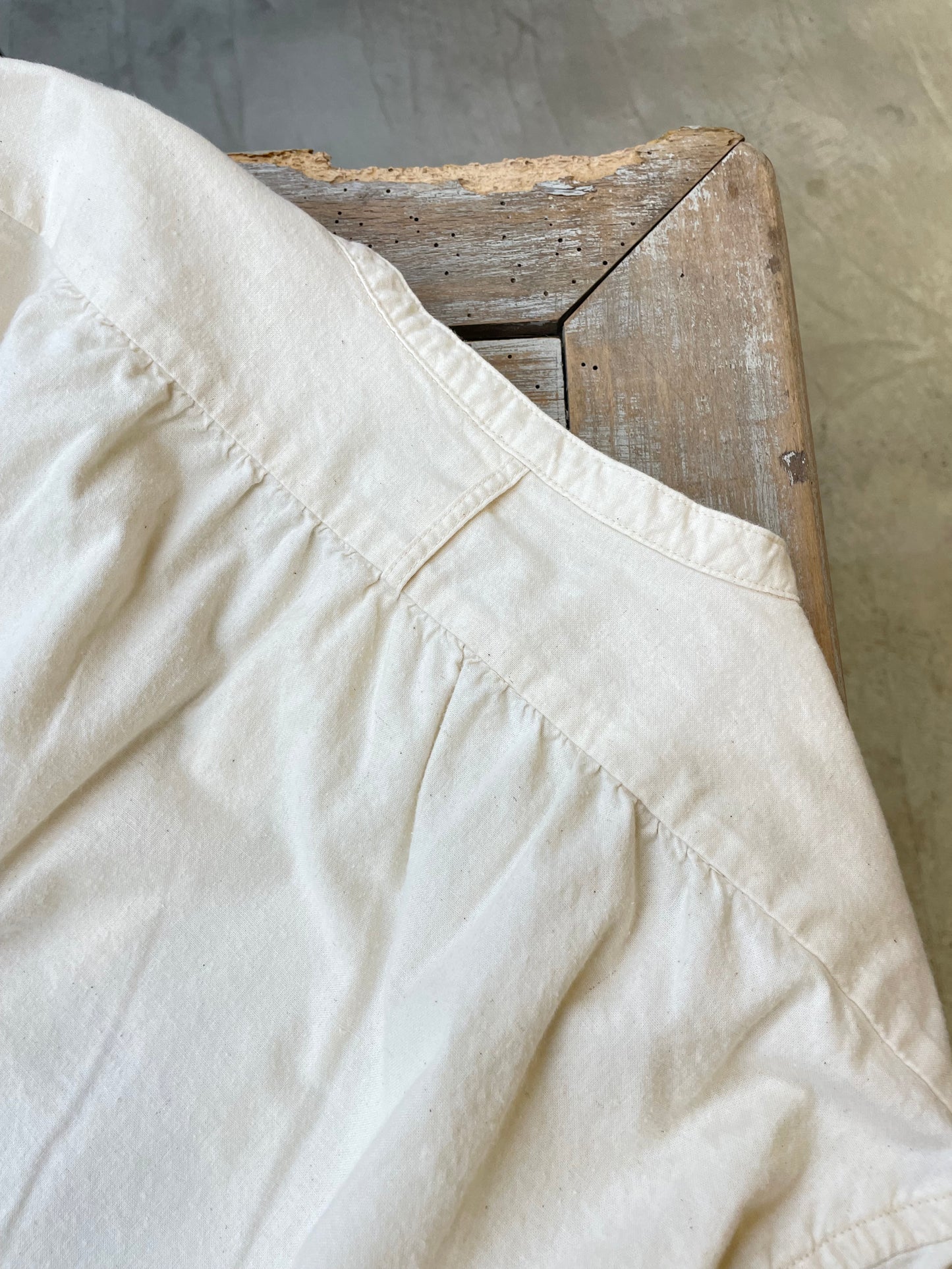 スタンドカラーシャツ / Stand collar shirt