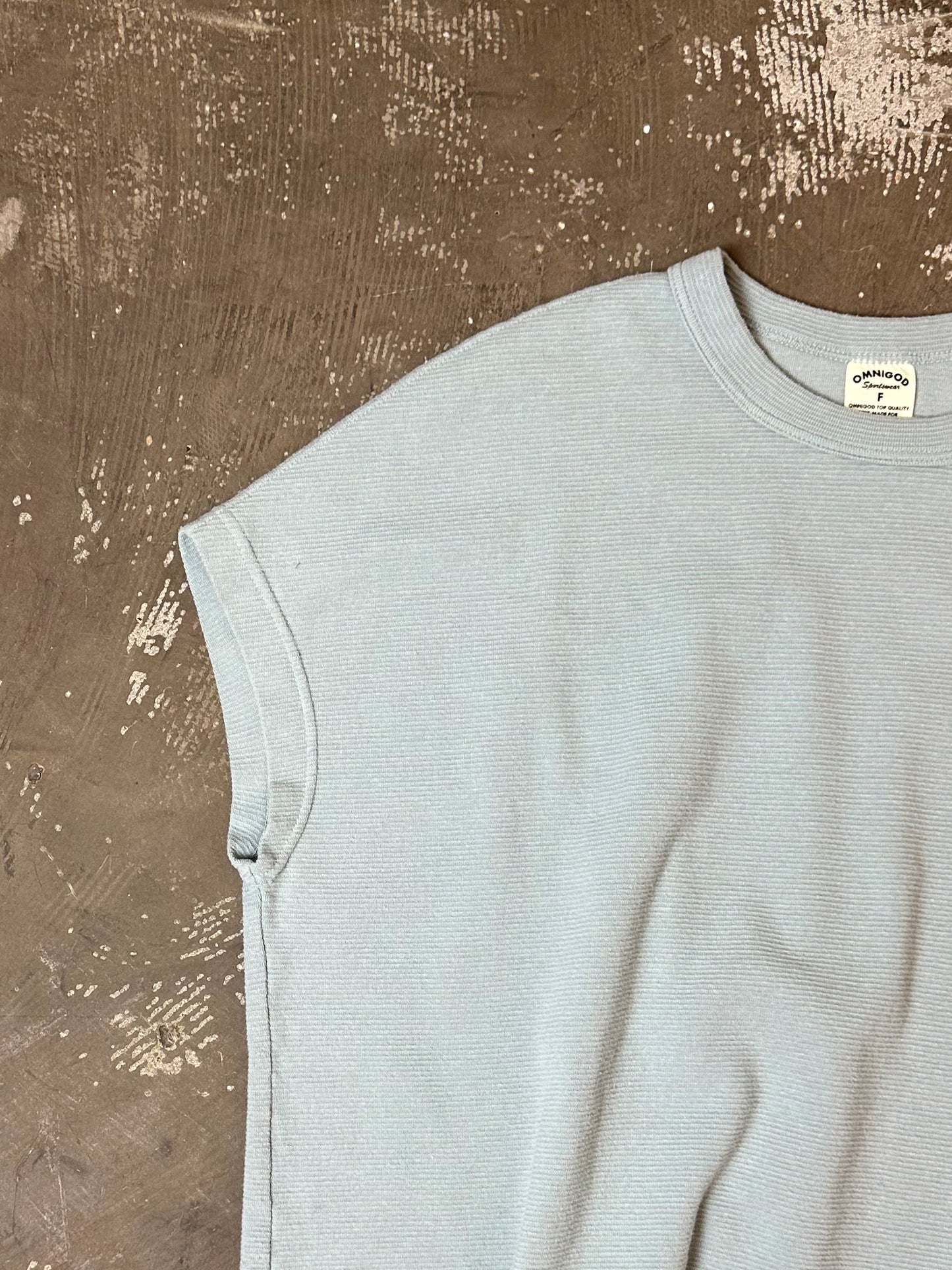 KL FRIES French sleeves T-SHIRT / KL フライスフレンチスリーブTシャツ