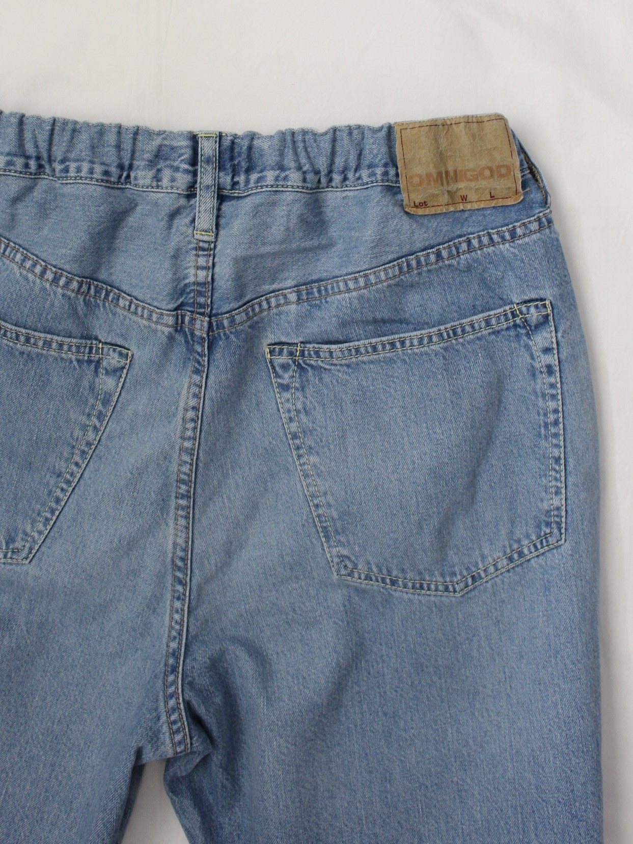 5P イージールーズジーンズ ユーズドウォッシュ/ 5P easy loose jeans Used wash