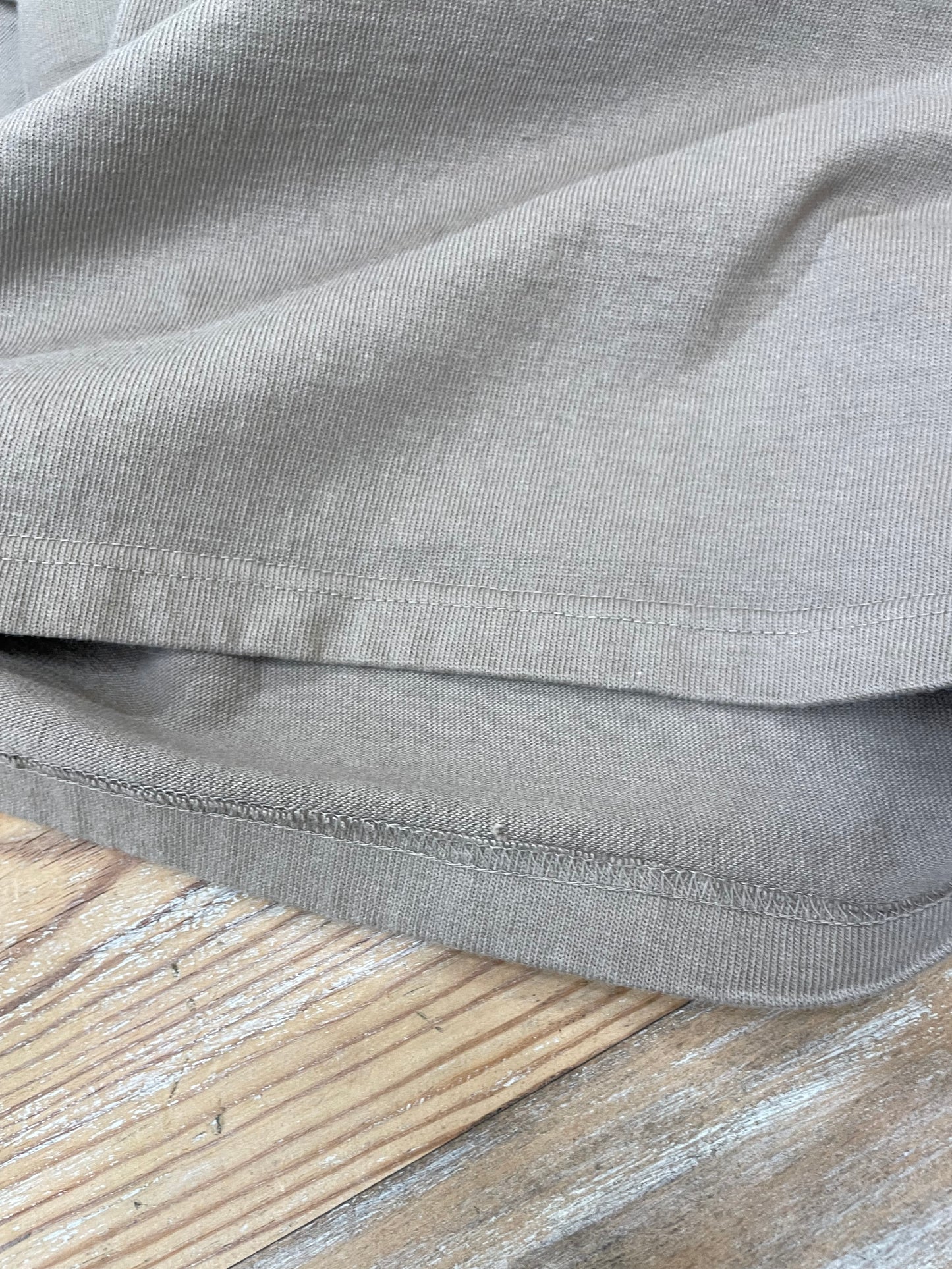 チューブボートネックマニッシュシャツ / Boat neck mannish Tube shirt