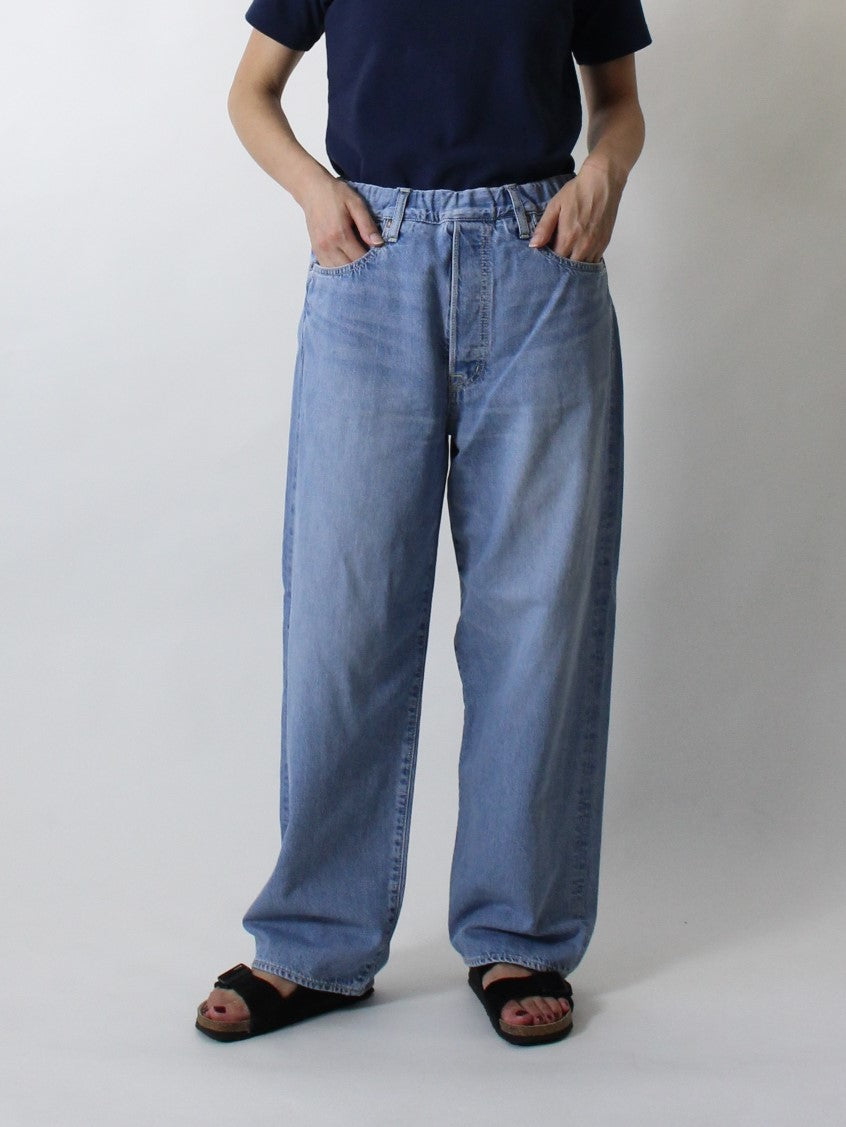 5P イージールーズジーンズ ユーズドウォッシュ / 5P easy loose jeans Used wash