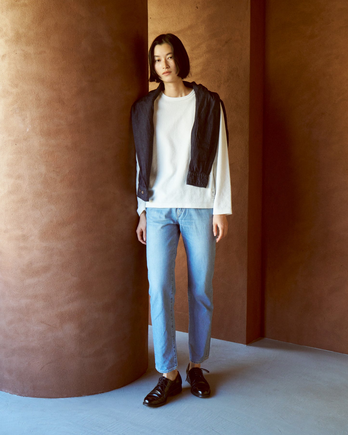 5P テーパードイージージーンズ / 5P tapered easy jeans