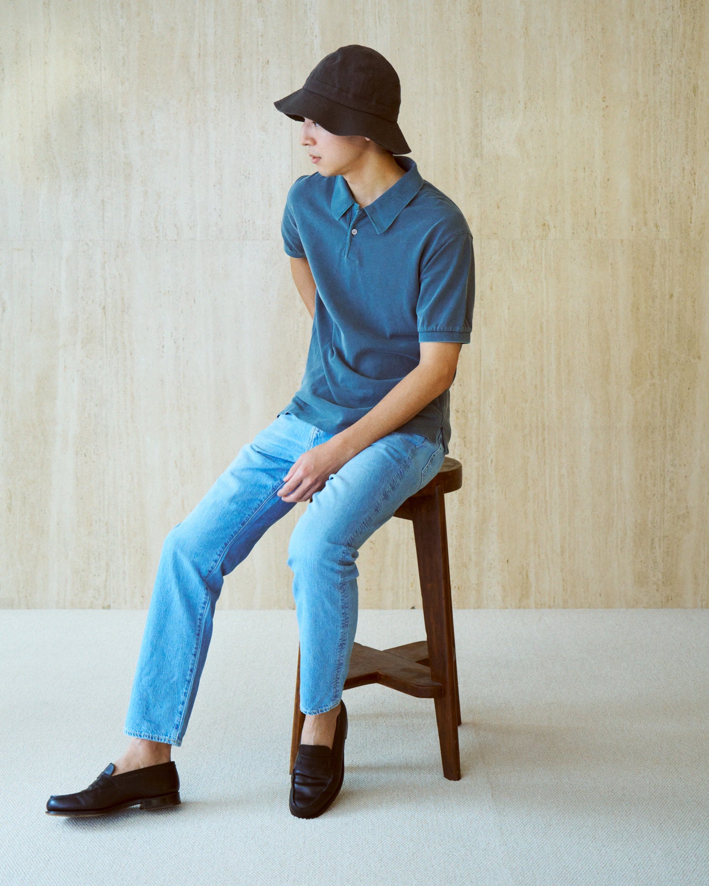 5P テーパードイージージーンズ / 5P tapered easy jeans