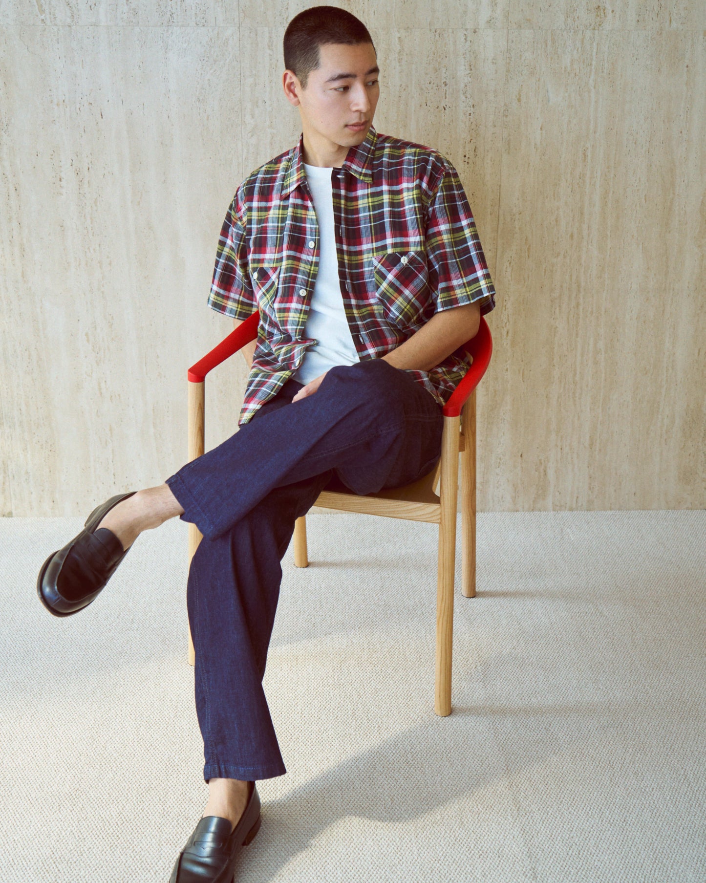 ショートスリーブボックスシャツ / Short sleeves Box shirt